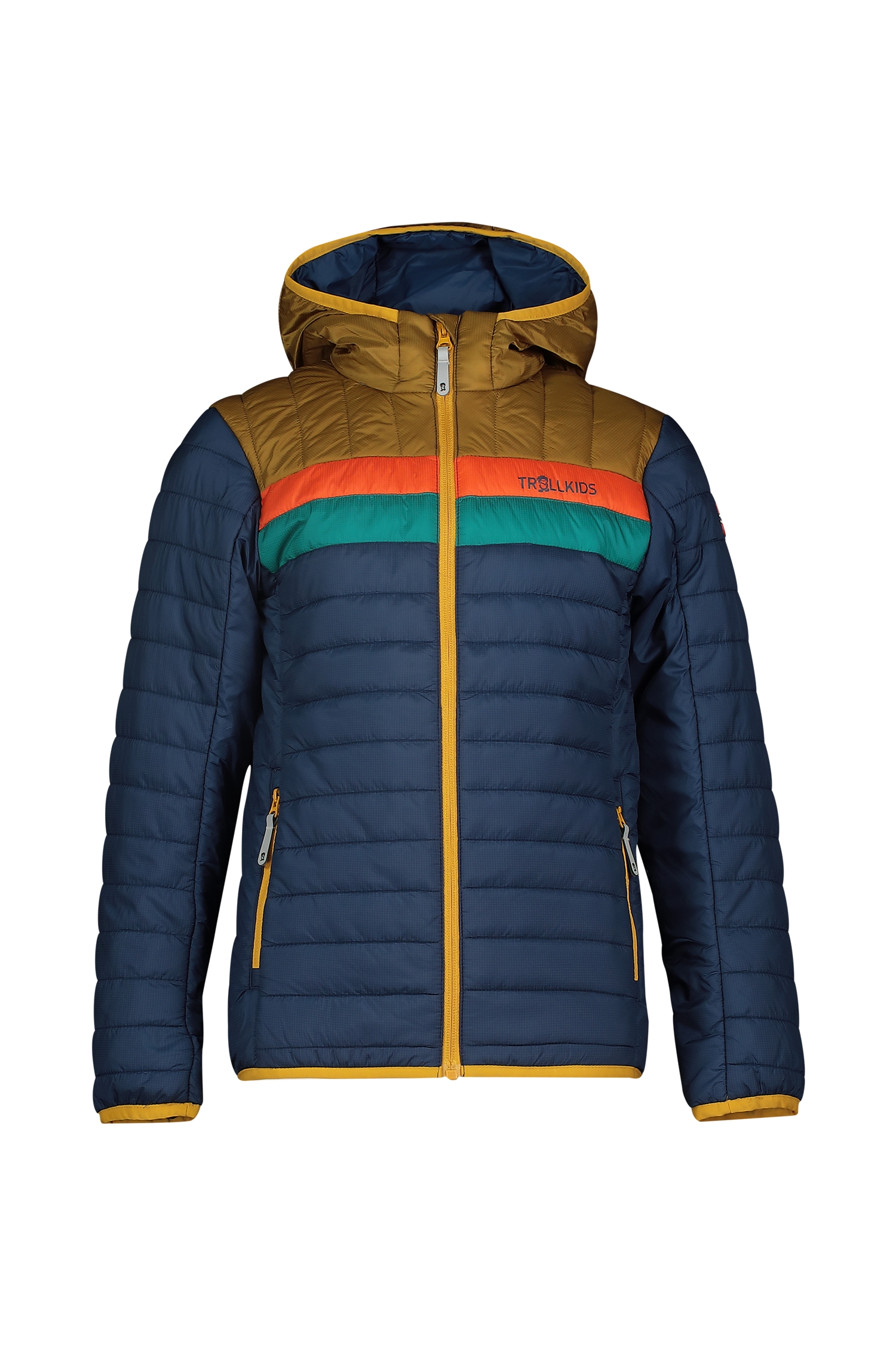 Image of Trollkids Eikefjord Kinder Steppjacke Blau, , Größe: 116