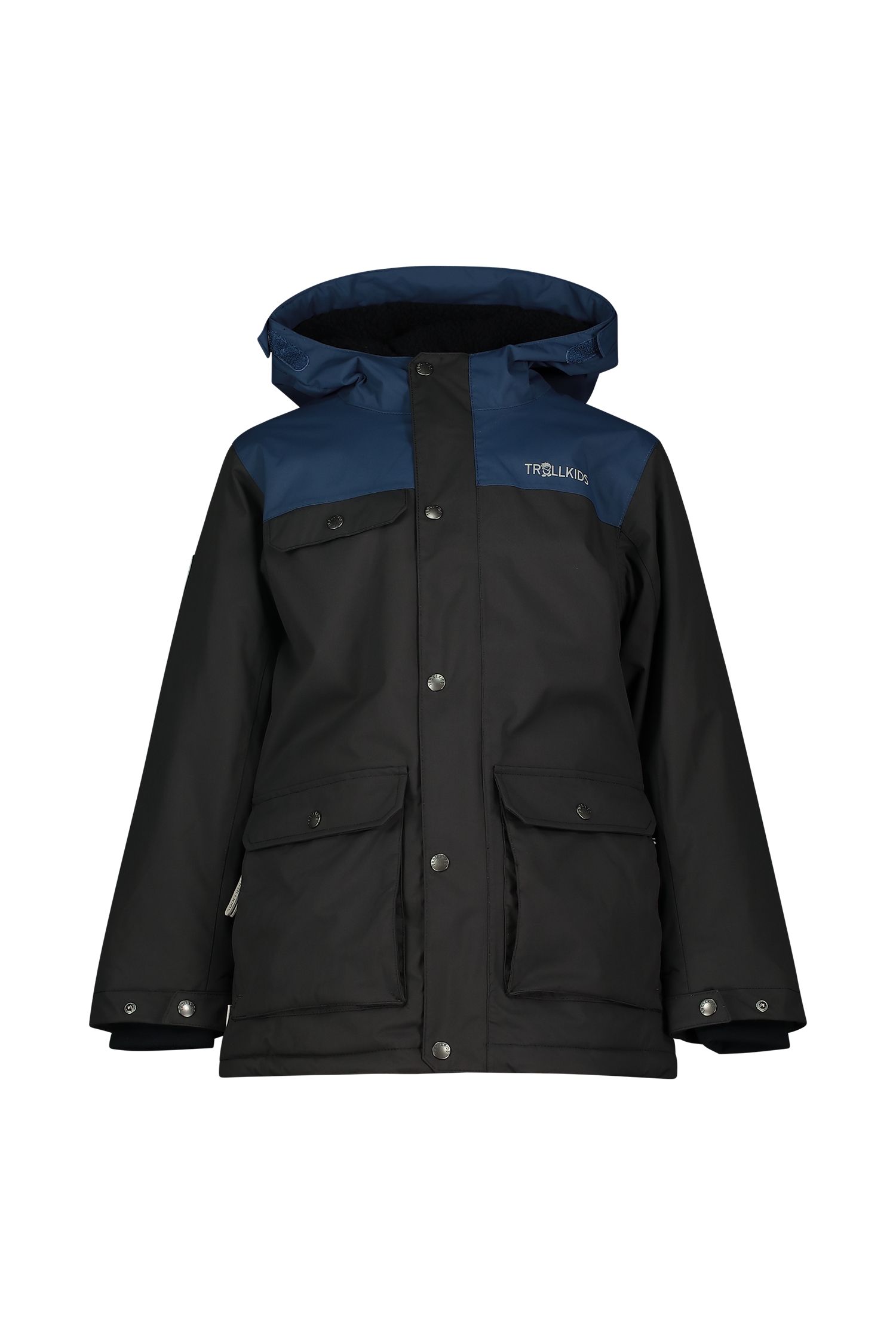 Image of Trollkids Gudvangen Kinder Outdoorjacke Schwarz, , Größe: 116