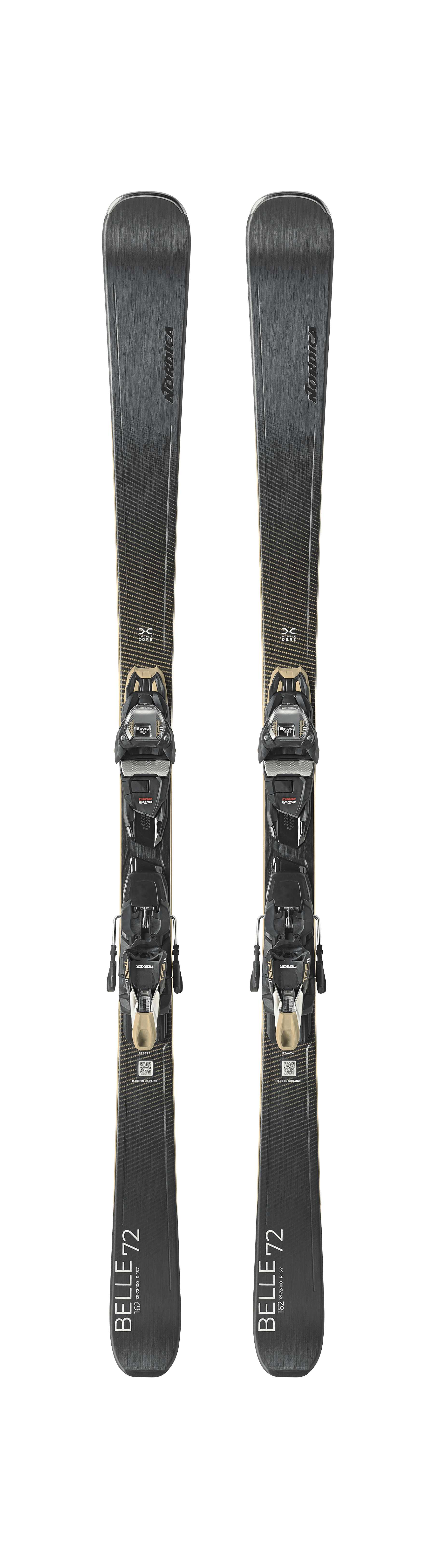 Image of Nordica Belle DC 72 Damen Ski Set 26/27 Schwarz, Damen, Größe: 150