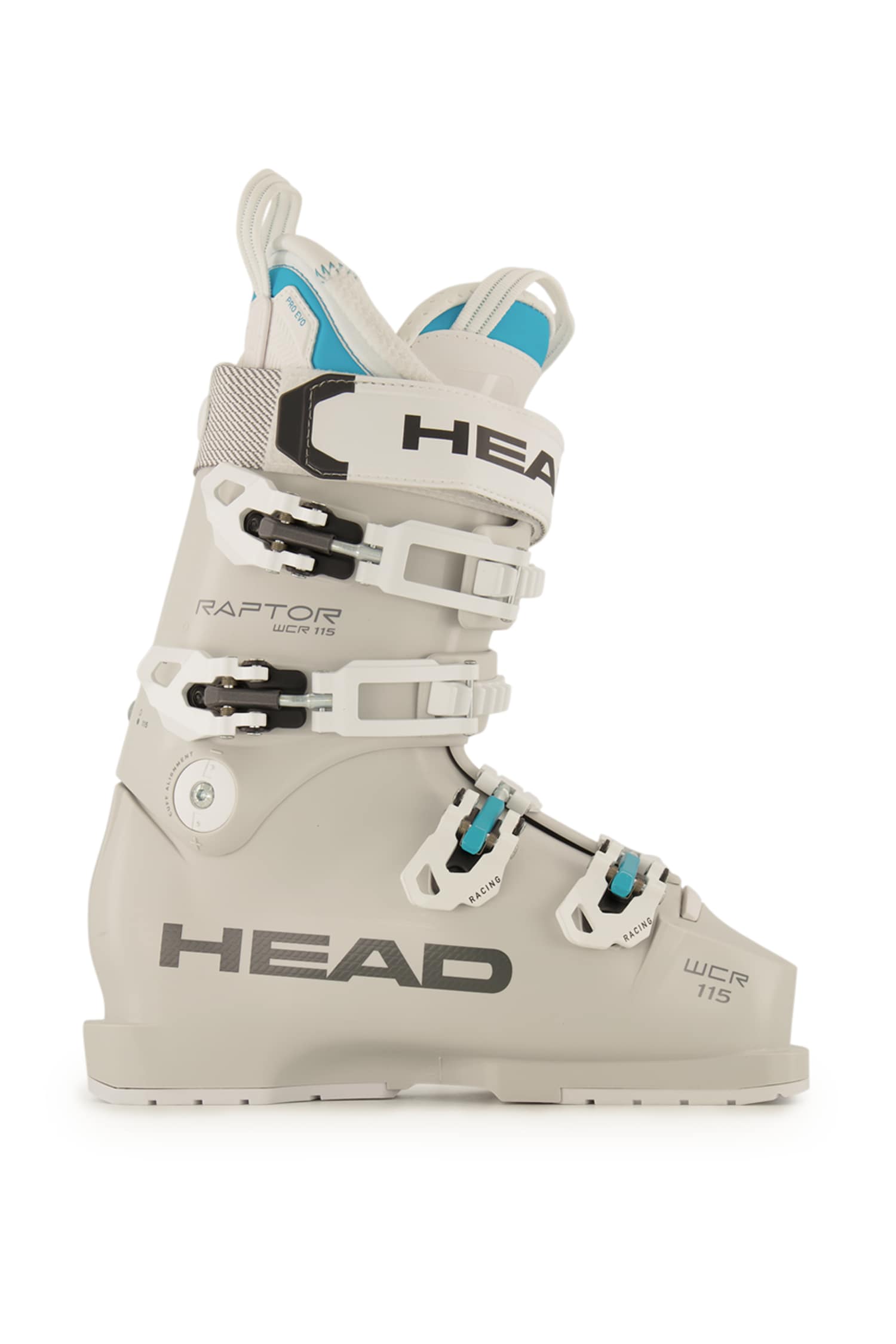 HEAD Raptor WCR 115 Damen Skischuh Grau, Damen, Größe: 25 1/2