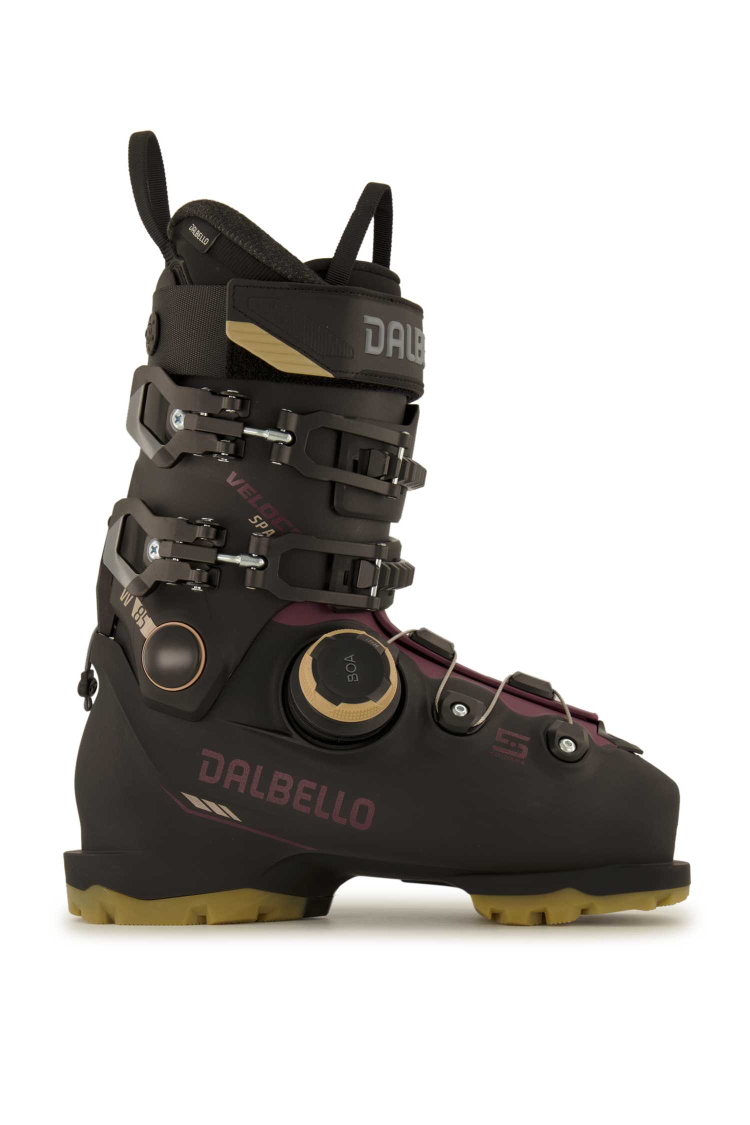 Dalbello Veloce Space 85 Damen Skischuh Schwarz, Damen, Größe: 25 1/2