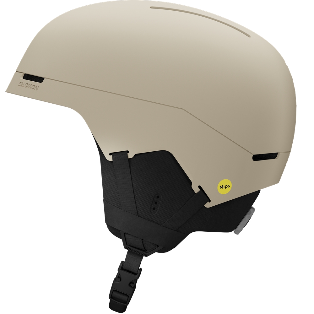 Image of Salomon Brigade Index Mips Skihelm Beige, Herren, Größe: L