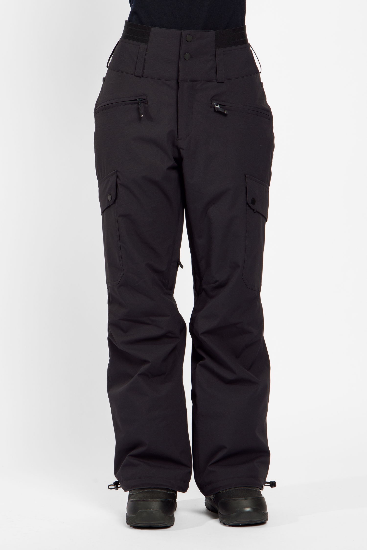 Image of Roxy Passive Lines P Damen Ski-/Snowboardhose Schwarz, Damen, Größe: M