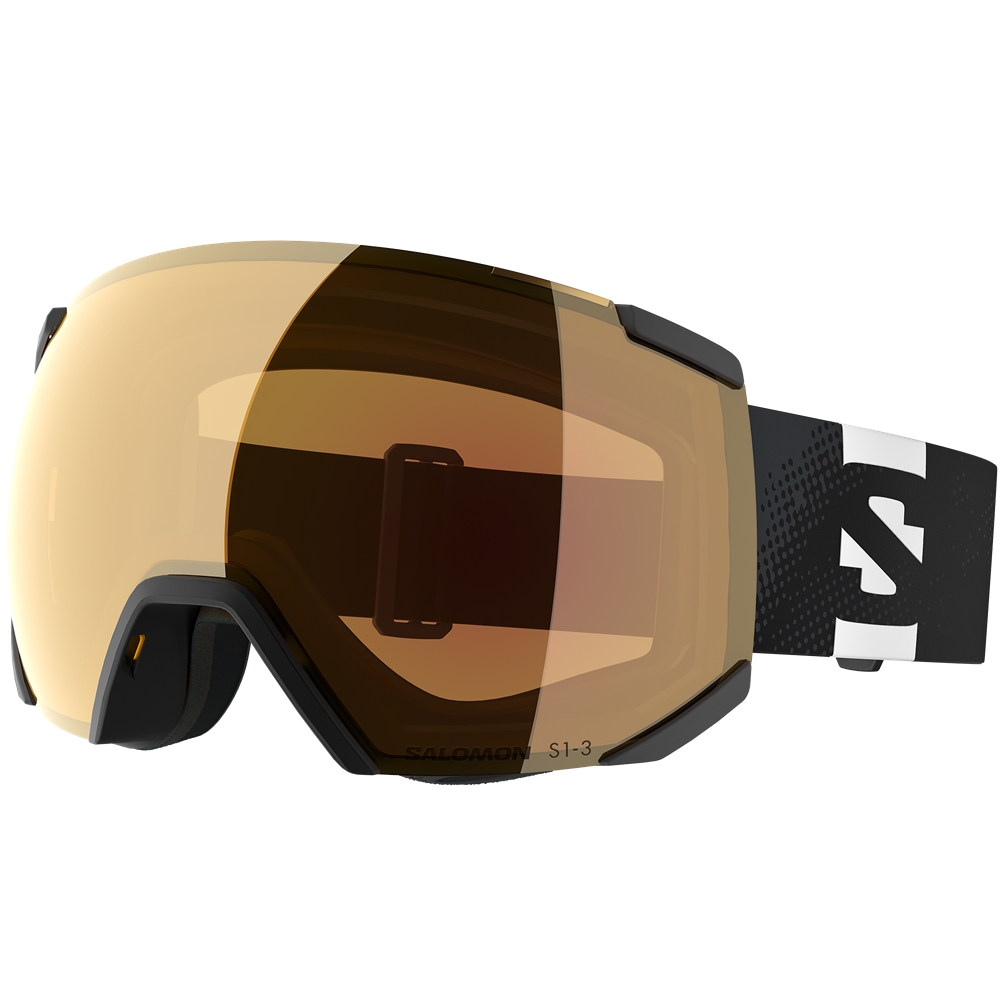 Image of Salomon Radium Photochromic Skibrille Schwarz, Herren, Größe: ONE SIZE