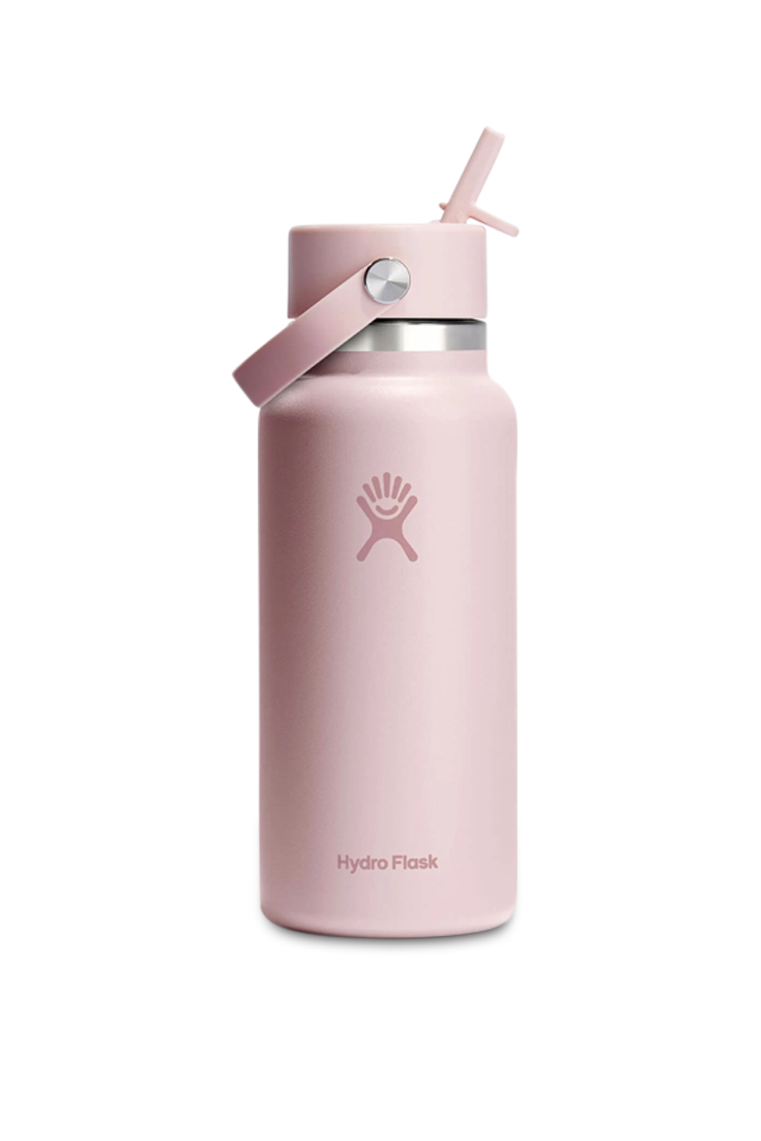 Image of Hydro Flask Wide Mouth with Flex Straw Cap 946 ml Trinkflasche Pink, Herren, Größe: 0
