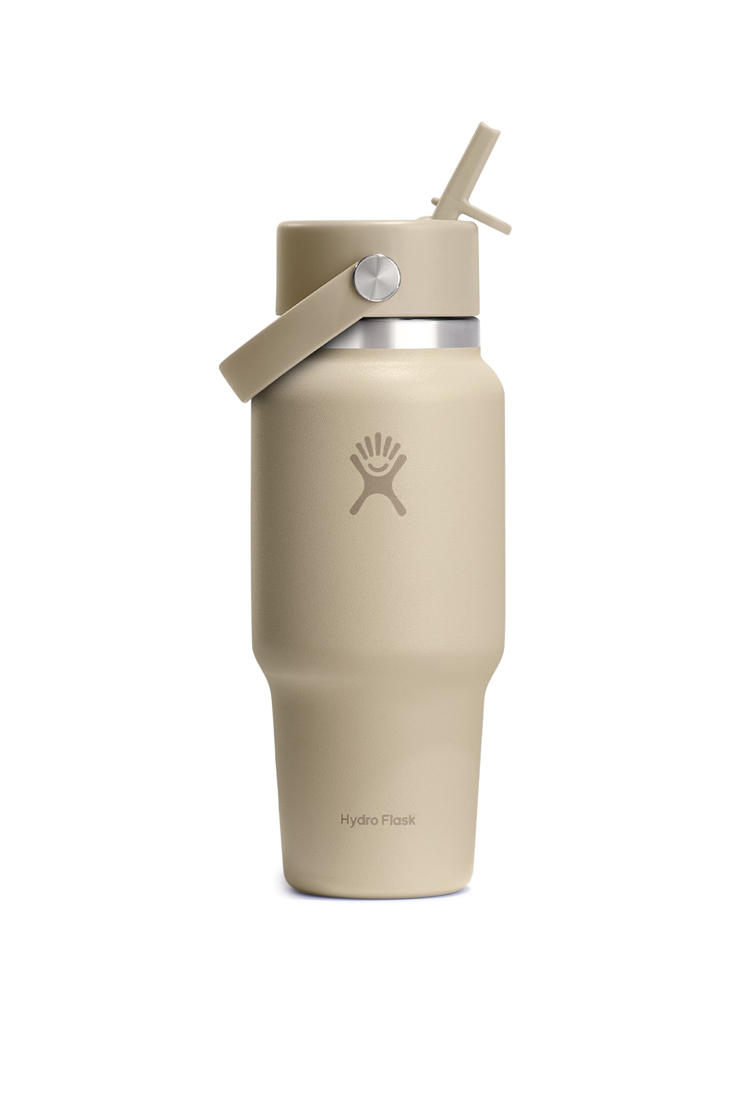 Image of Hydro Flask Travel Bottle with Flex Straw Cap 710 ml Trinkflasche Beige, Herren, Größe: 0