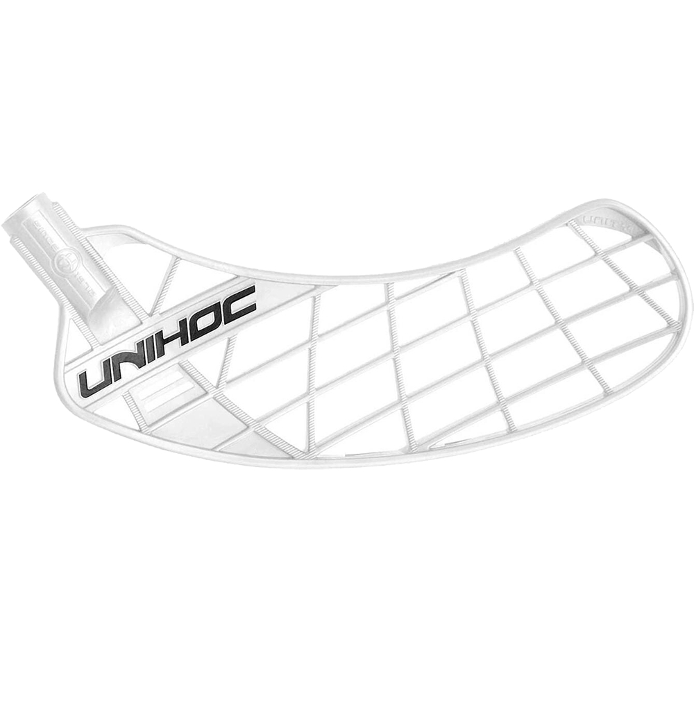 Unihoc Unity Hard PE Unihockeyschaufel Weiss, Herren, Größe: L