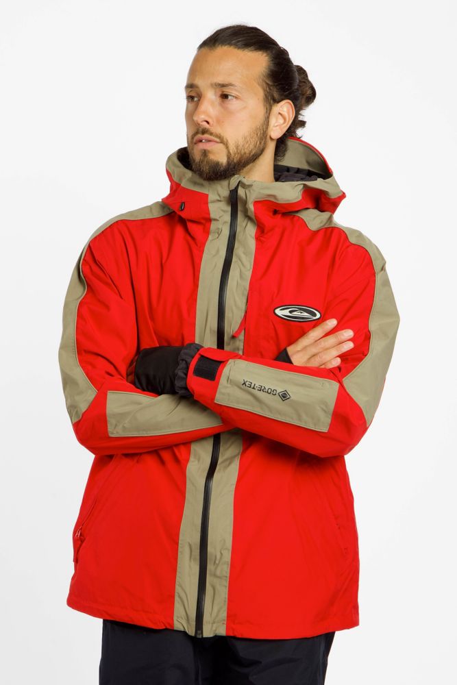 Image of Quiksilver High Altitude Gore-Tex® Herren Ski-/Snowboardjacke Rot, Herren, Größe: L