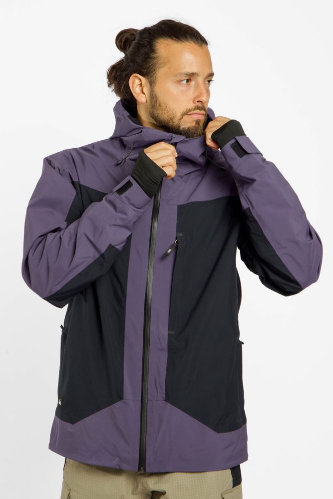 Image of Quiksilver Ultralight Stretch 20K Herren Ski-/Snowboardjacke Blau, Herren, Größe: M