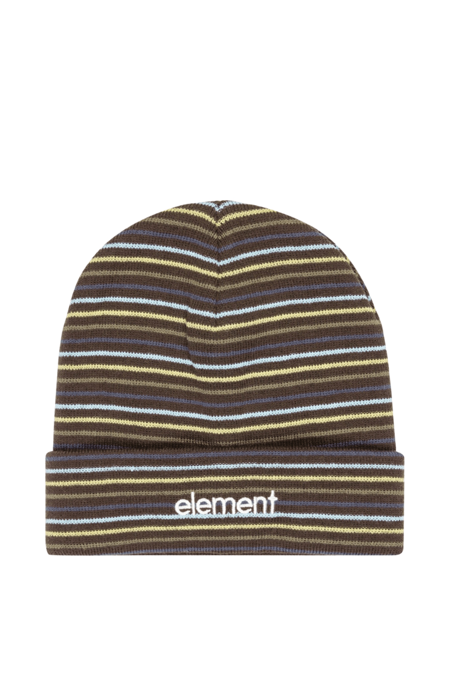 Image of Element Mid Lowcase Stripe Mütze Braun, Herren, Größe: ONE SIZE