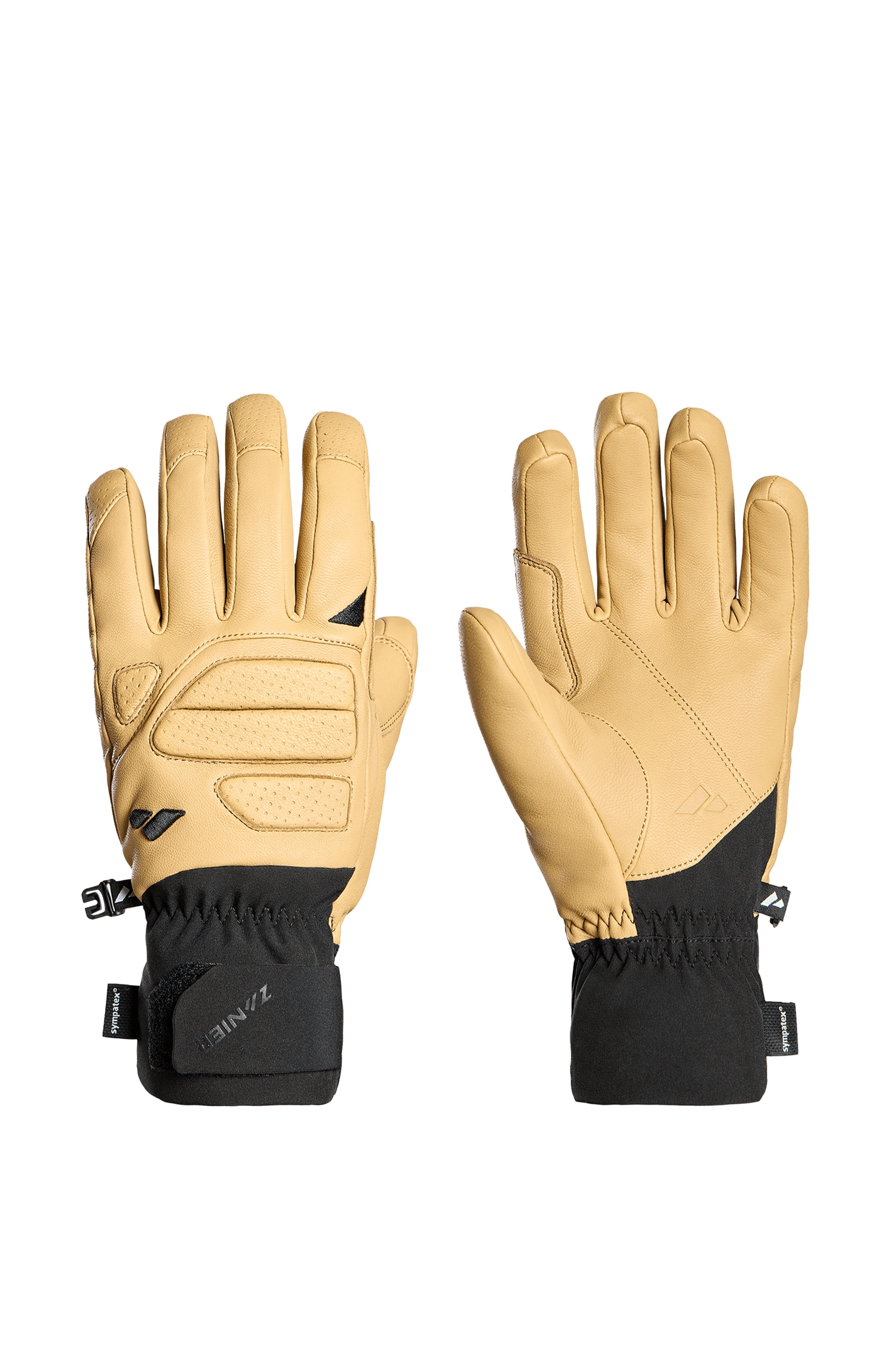 Image of ZANIER Revolution STX Herren Skihandschuh Beige, Herren, Größe: 10