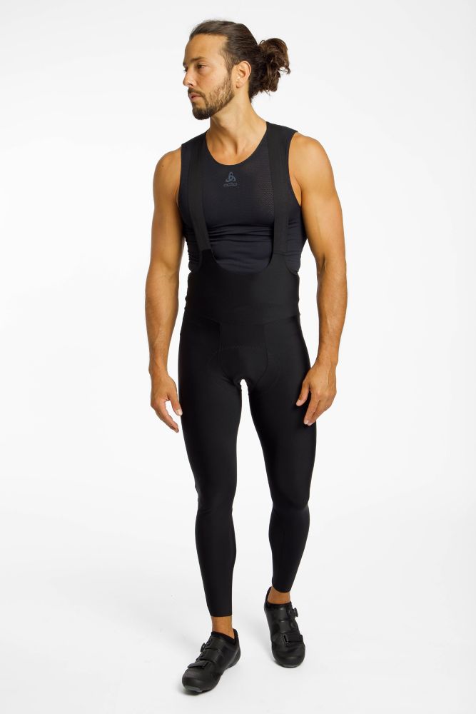 Q36.5 Gregarius Winter Herren Bib Tight Schwarz, Herren, Größe: M