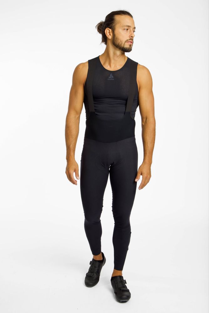 Image of Q36.5 Dottore Hybrid Herren Bib Tight Schwarz, Herren, Größe: L