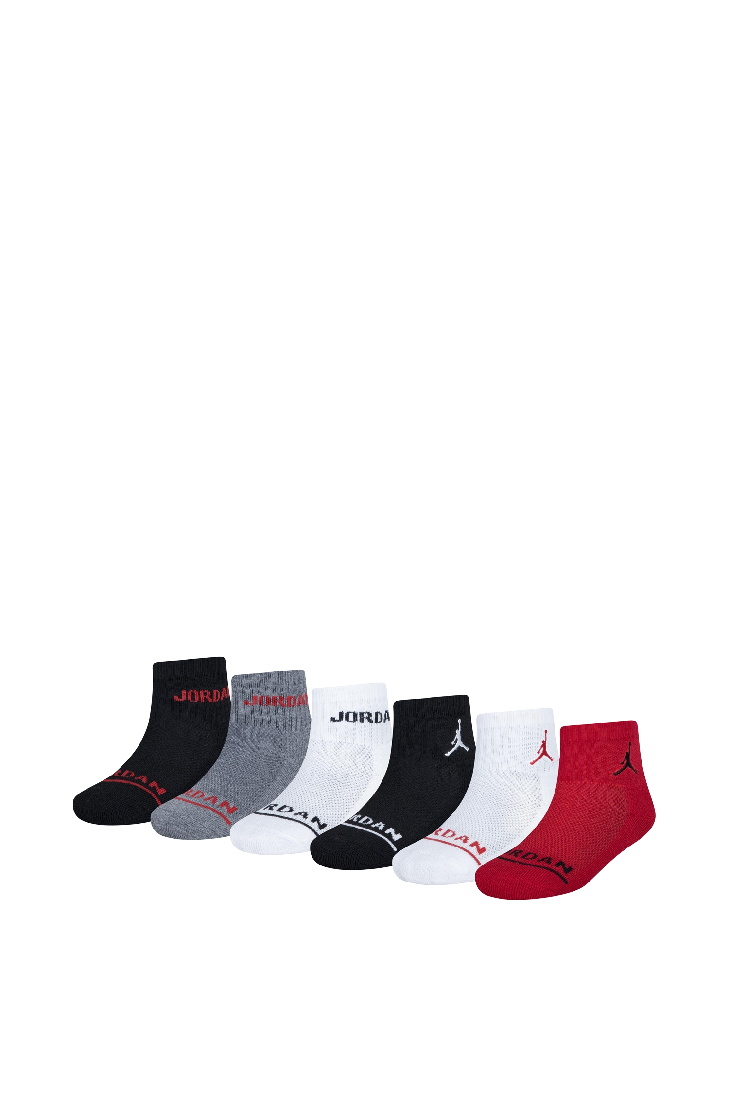 Image of Jordan Legend 6-Pack 35-40 Kinder Socken Rot, , Größe: 35-37 1/2