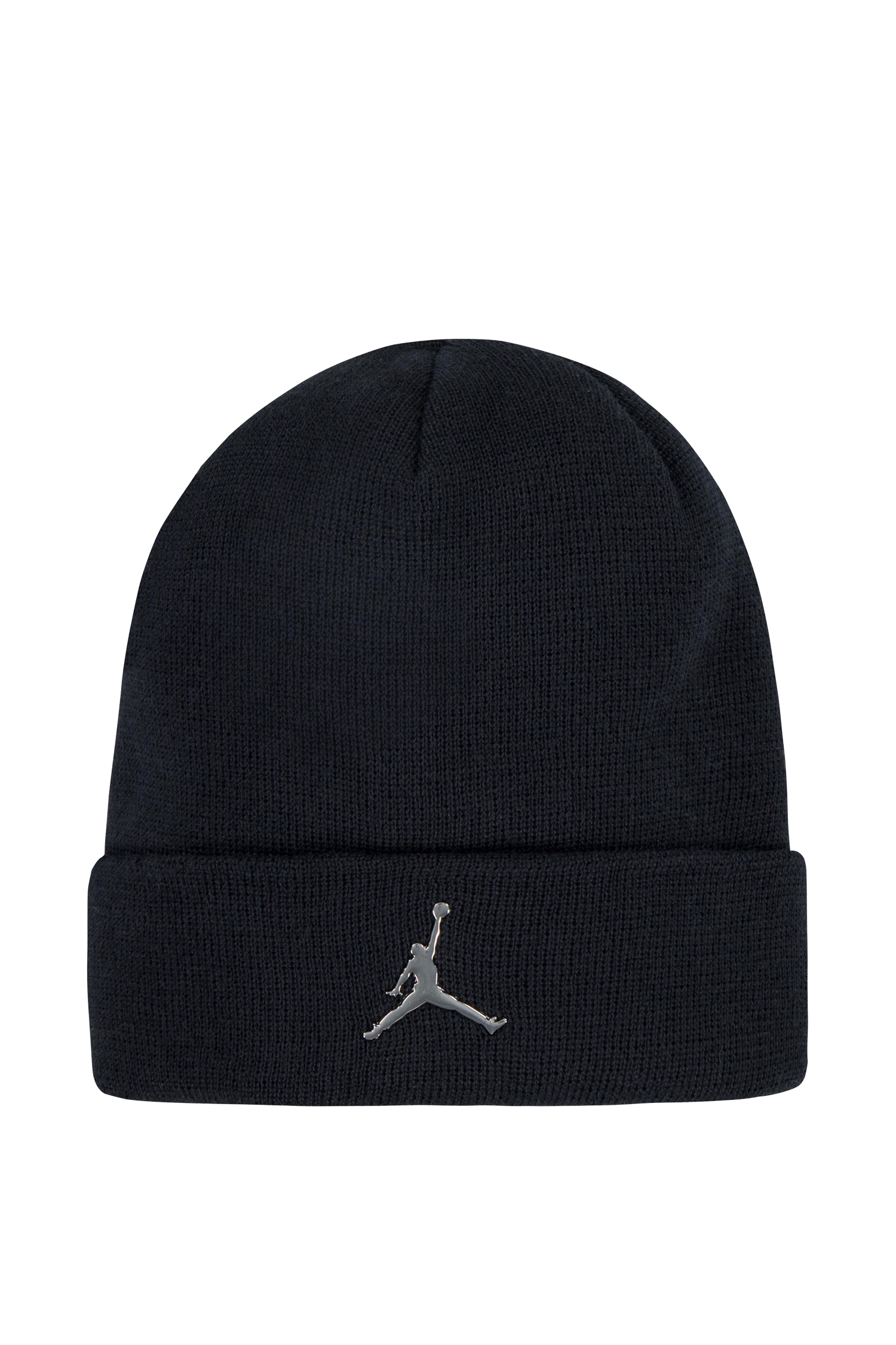 Image of Jordan Metal Jumpman Cuffed Kinder Mütze Schwarz, Herren, Größe: ONE SIZE