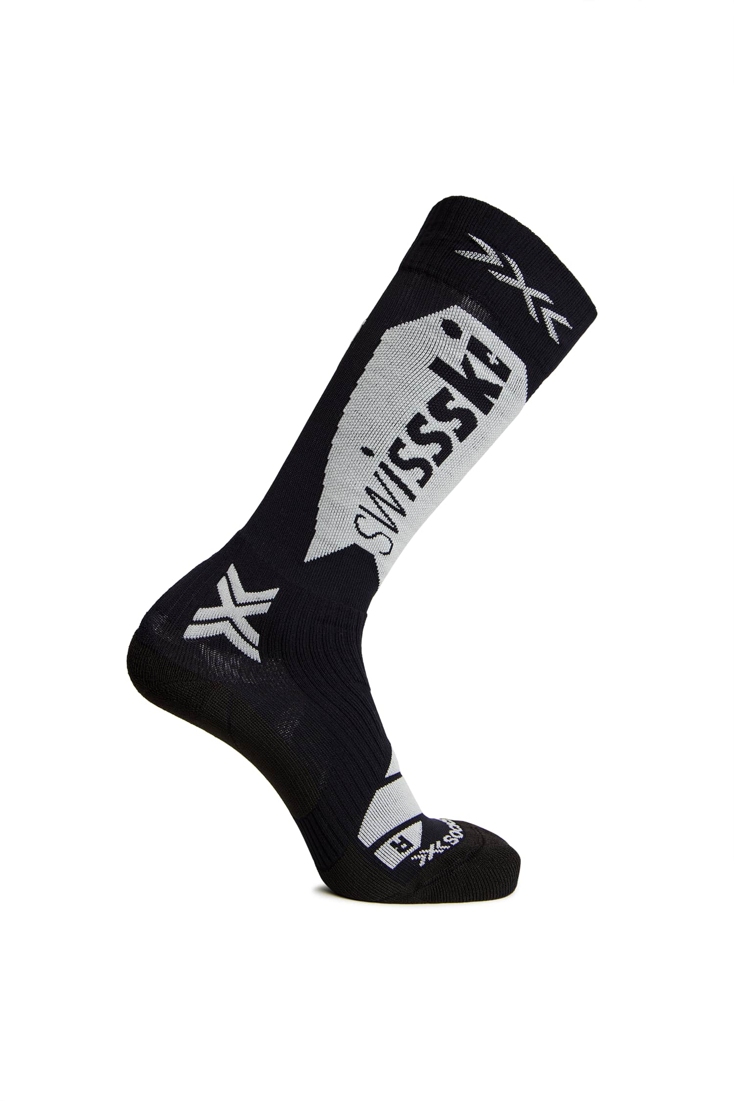 Image of X-Socks Ski Perform Swiss Ski 42-44 Skisocken Schwarz, Herren, Größe: III