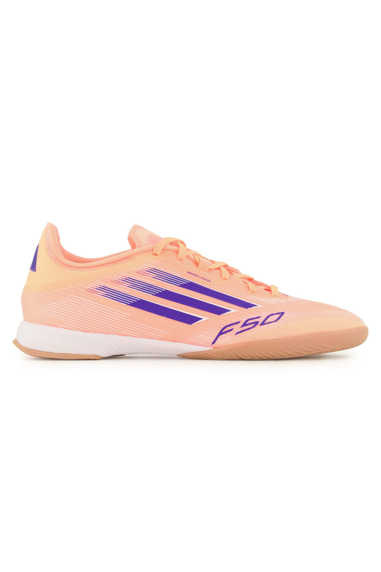 adidas F50 League IN Fussballschuh Orange, Herren, Größe: 9 1/2