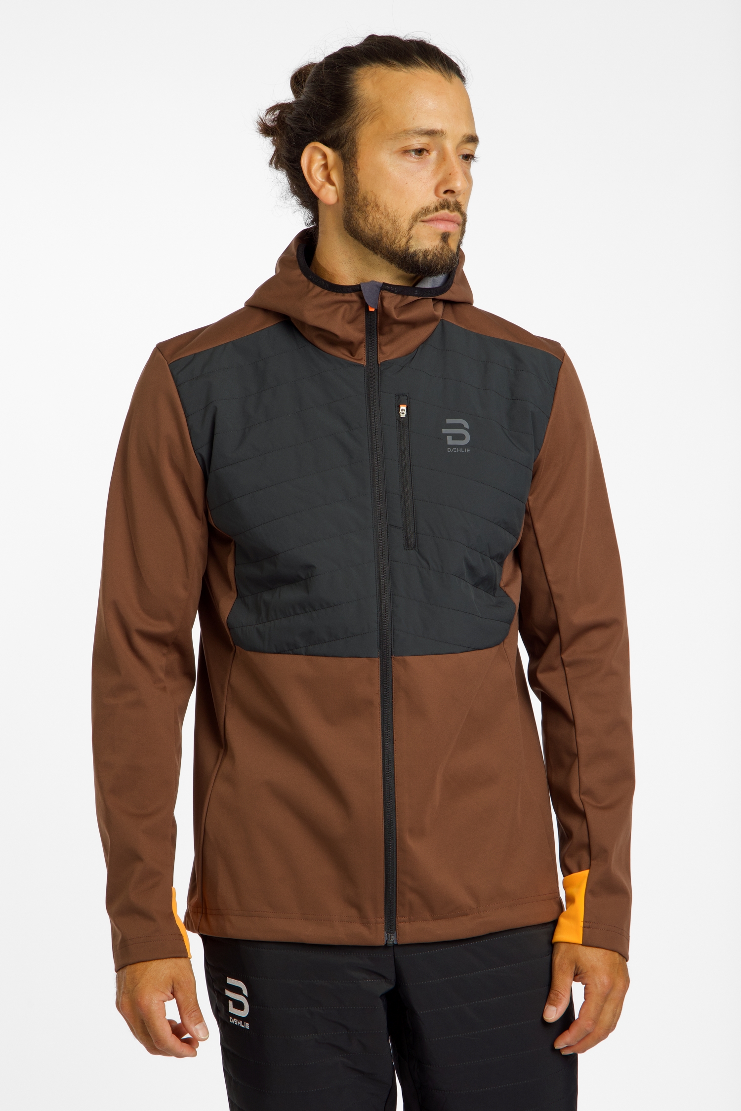 Image of Daehlie Power Herren Langlaufjacke Braun, Herren, Größe: L