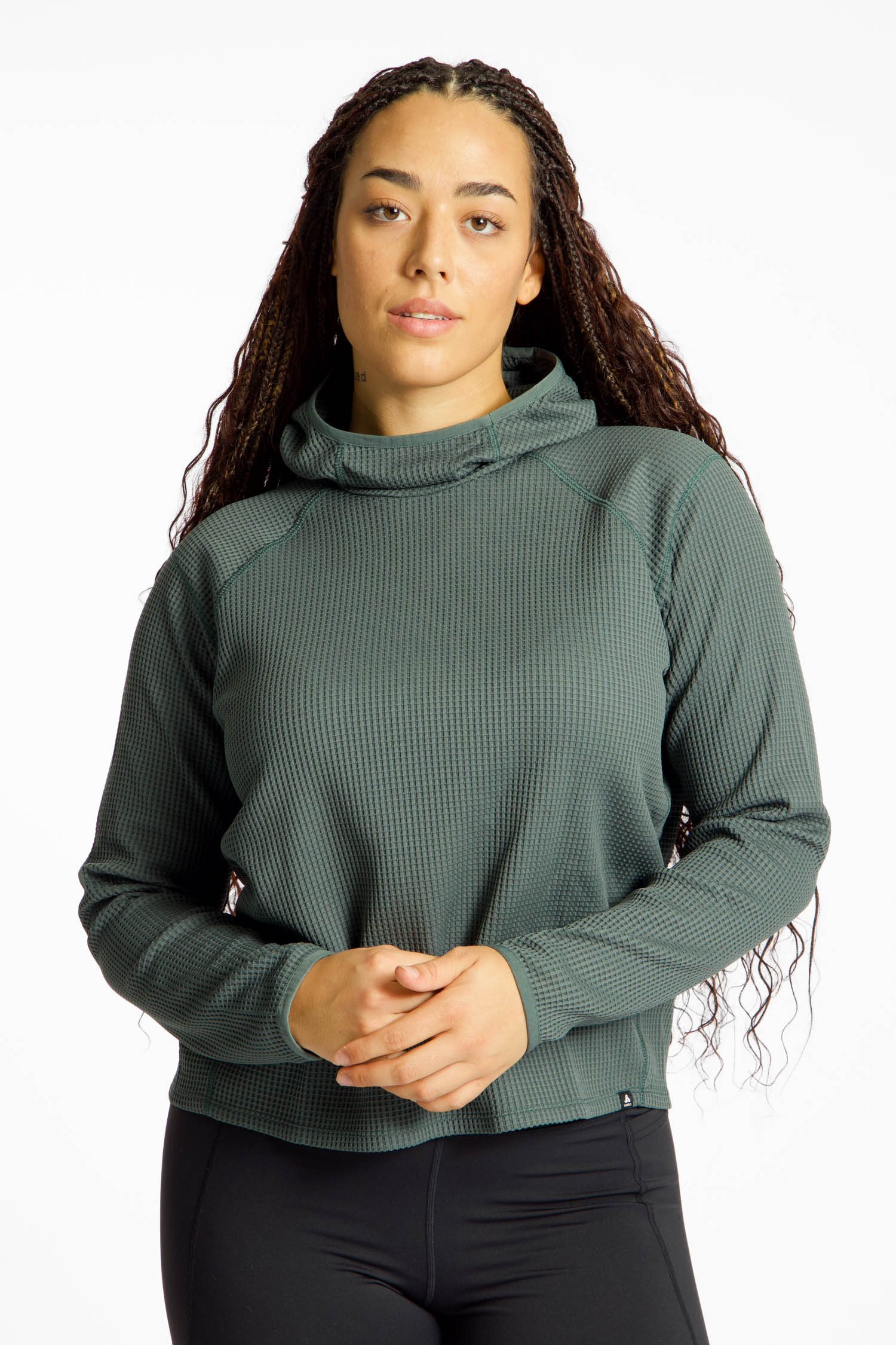 Image of Odlo Cubic Multisport Damen Hoodie Grau, Damen, Größe: L