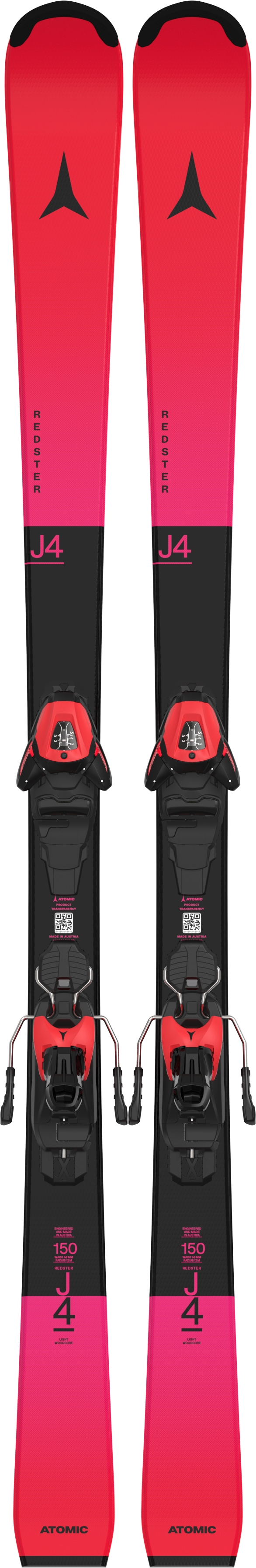 ATOMIC Redster J4 Kinder Ski Set 25/26 Rot, , Größe: 130