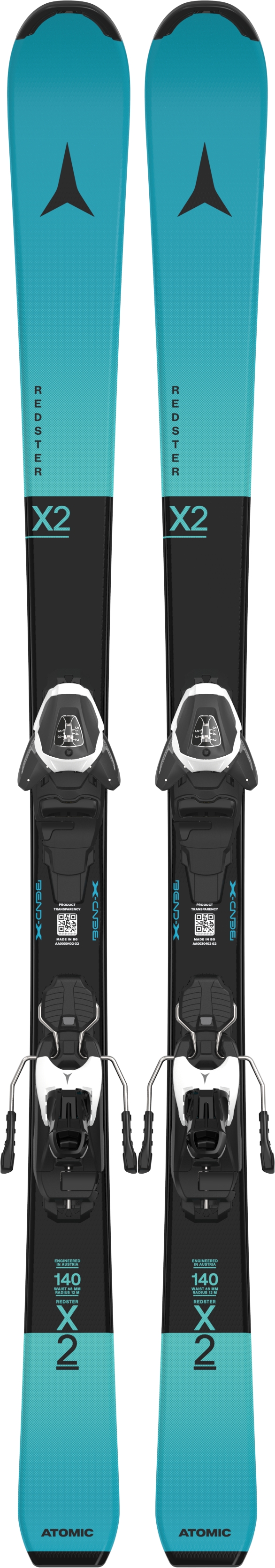 Image of ATOMIC Redster X2 130-150 Kinder Ski Set 26/27 Blau, , Größe: 140