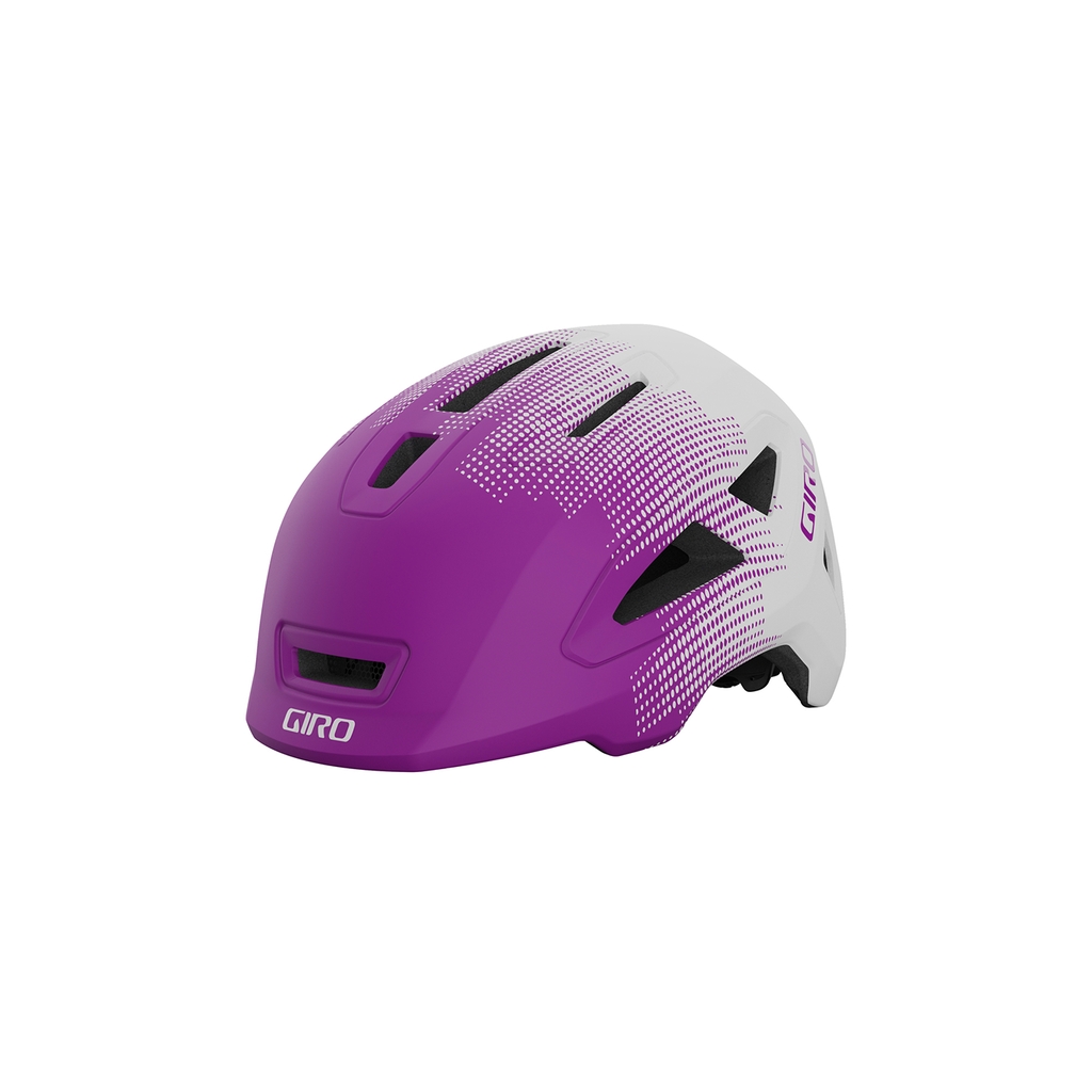 GIRO Scamp II Kinder Velohelm Lila, , Größe: 45-49