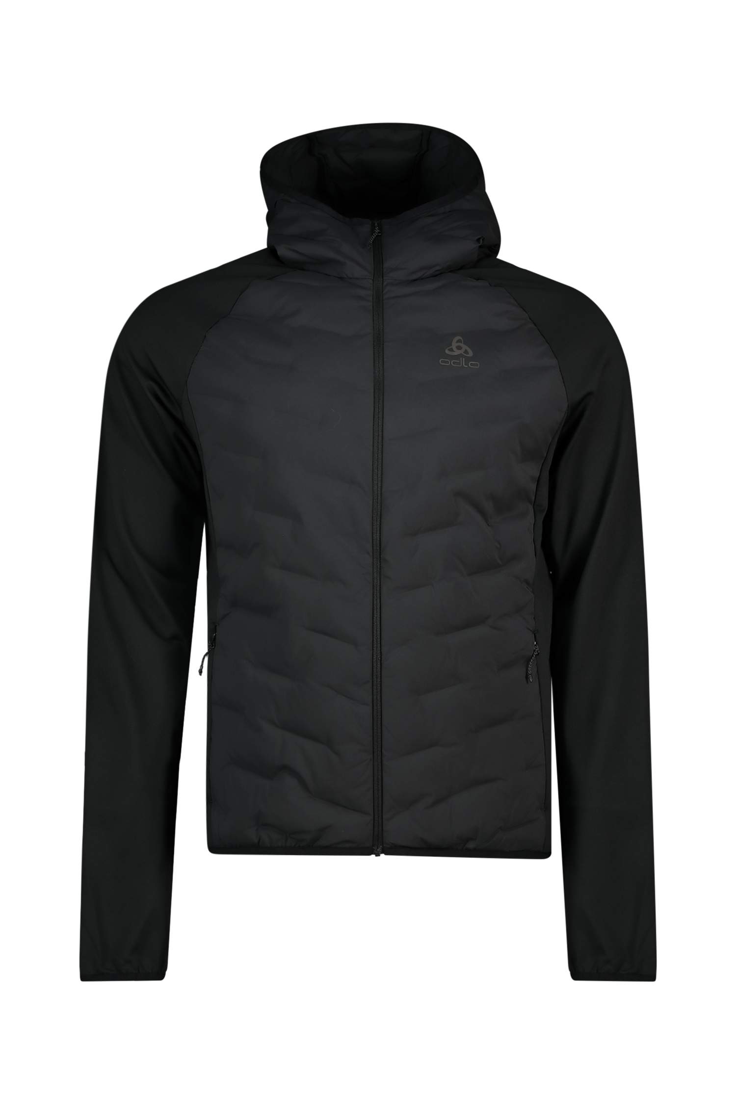 Image of Odlo Zeroweight Insulator Hybrid Herren Midlayer Schwarz, Herren, Größe: XL