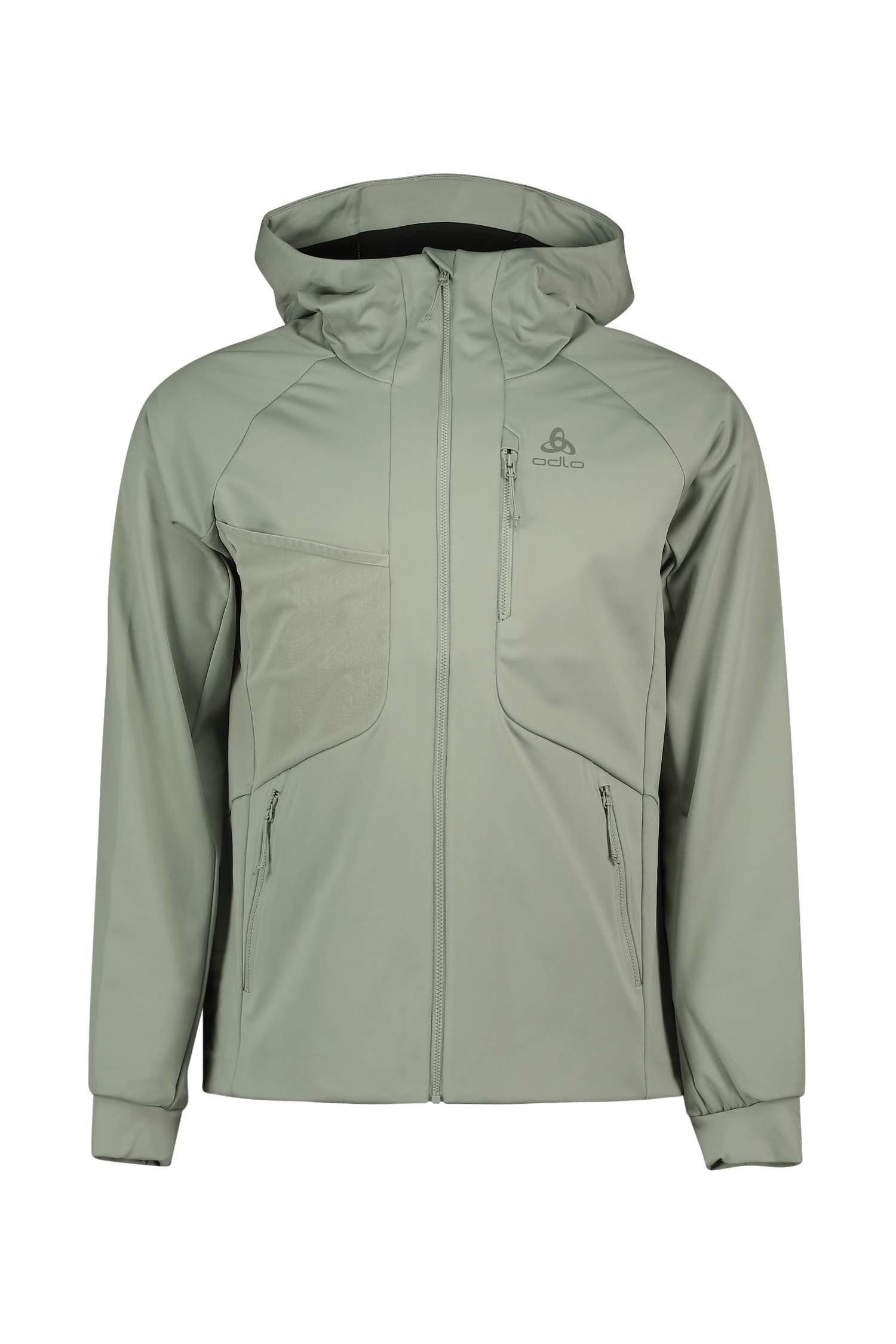 Image of Odlo Zeroweight X-Warm Herren Langlaufjacke Grün, Herren, Größe: L
