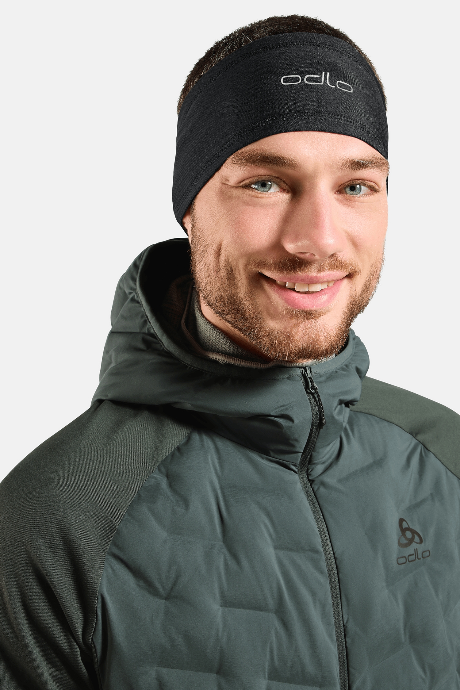 Image of Odlo Polyknit Warm Reflective Stirnband Schwarz, Herren, Größe: ONE SIZE