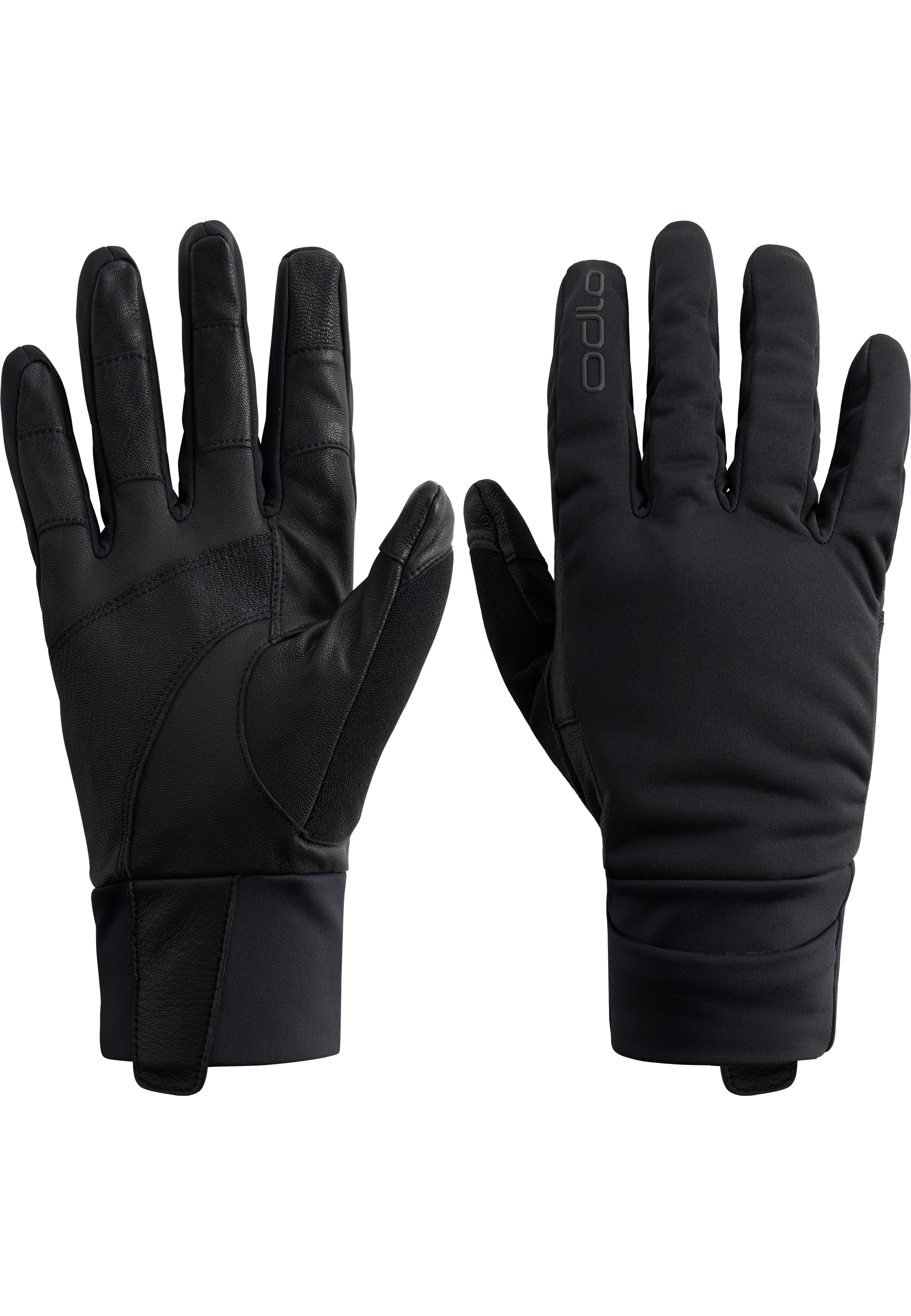 Image of Odlo Nordic Warm Langlaufhandschuh Schwarz, Herren, Größe: L
