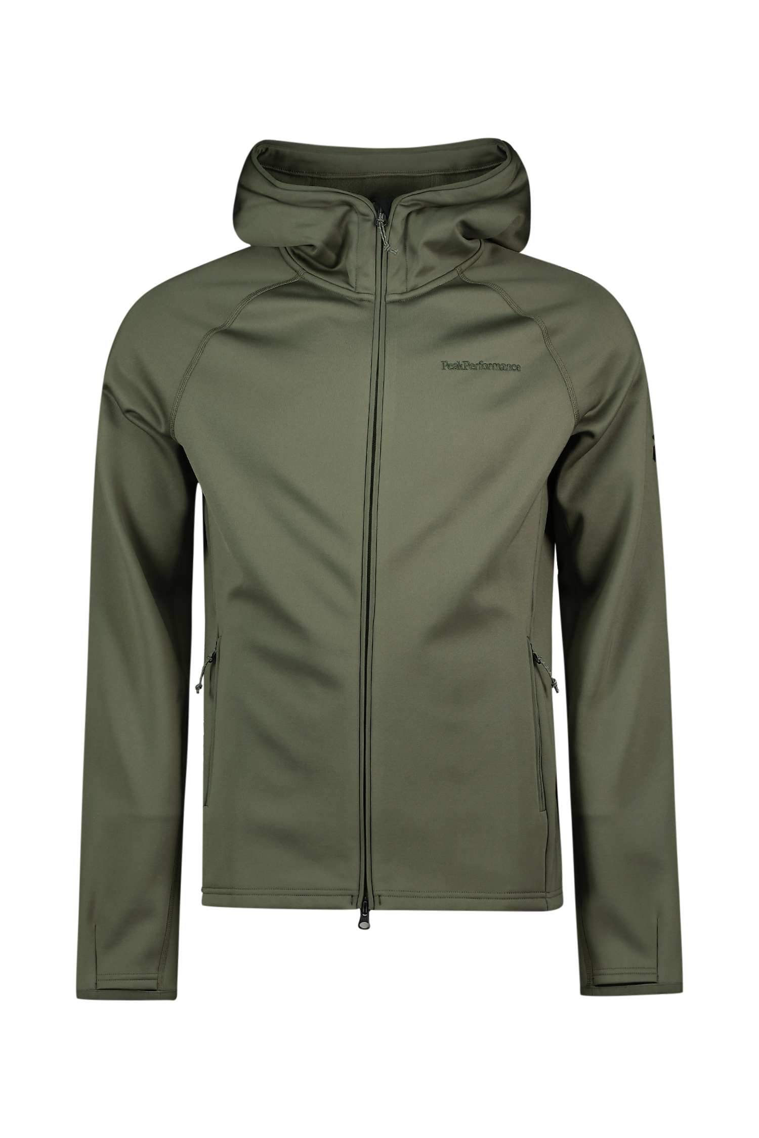 Image of PEAK PERFORMANCE Zip Hood Herren Midlayer Grün, Herren, Größe: L