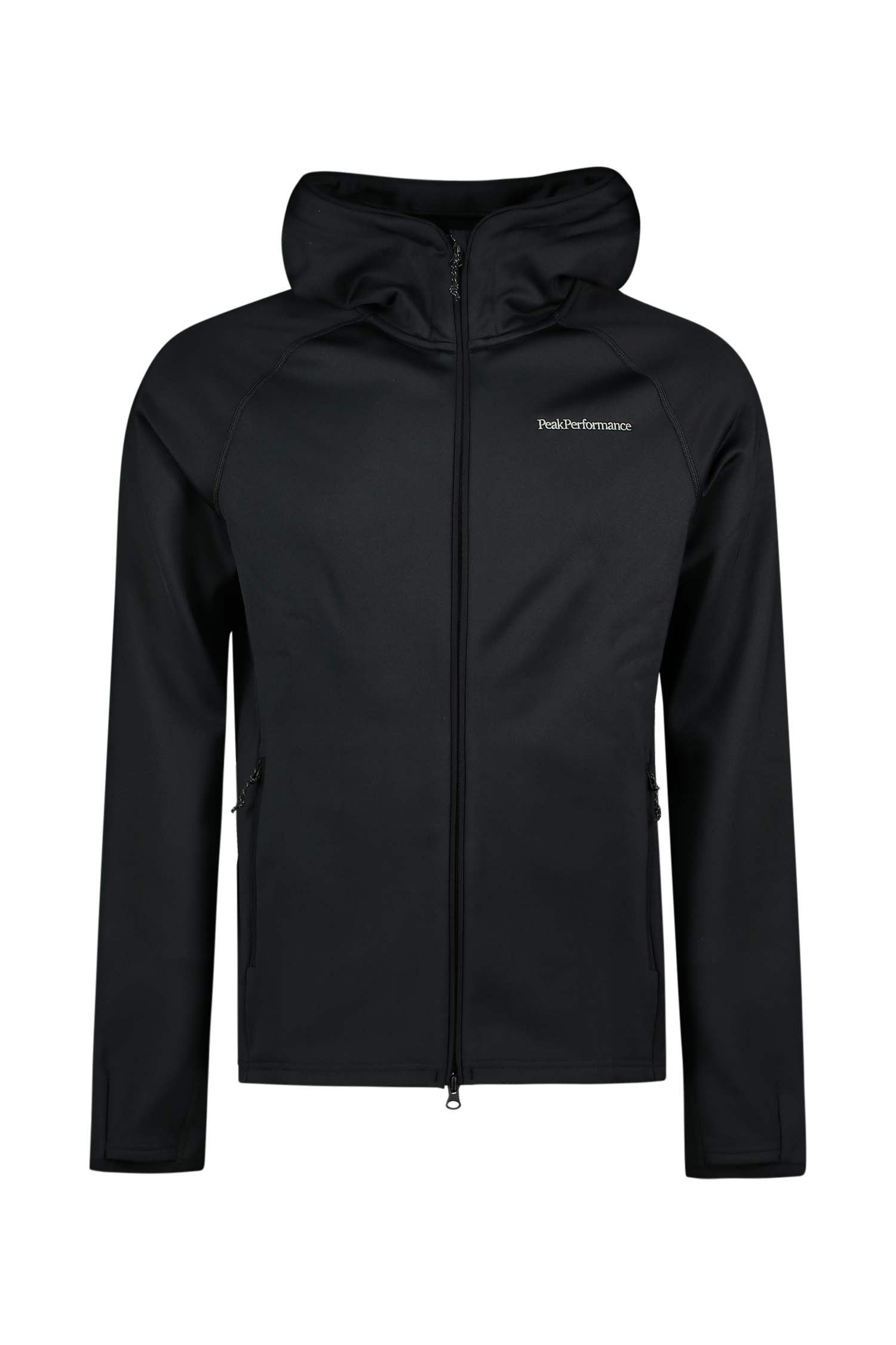 Image of PEAK PERFORMANCE Zip Hood Herren Midlayer Schwarz, Herren, Größe: M
