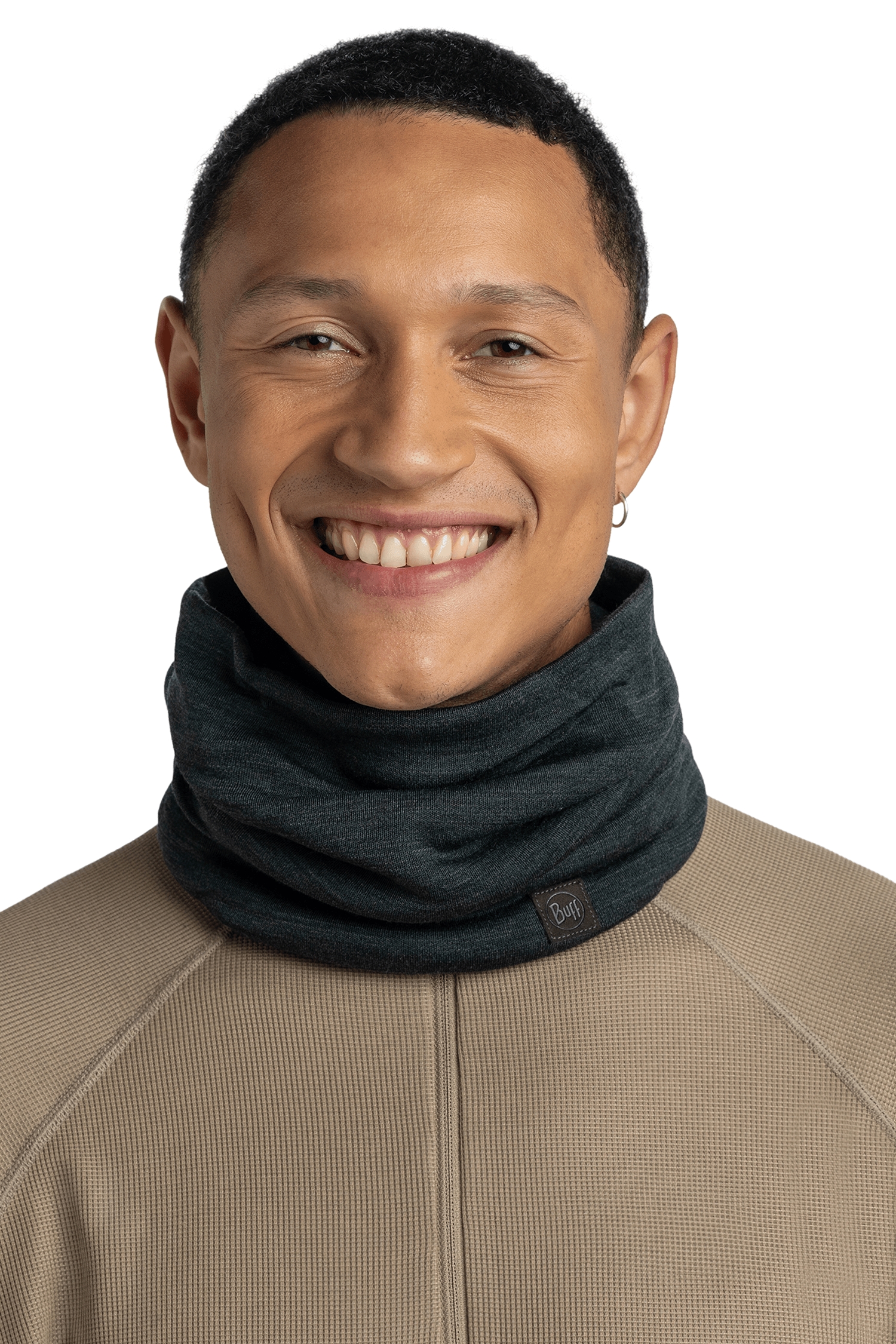 Image of Buff Heavyweight Merino Neckwarmer Grün, Herren, Größe: ONE SIZE