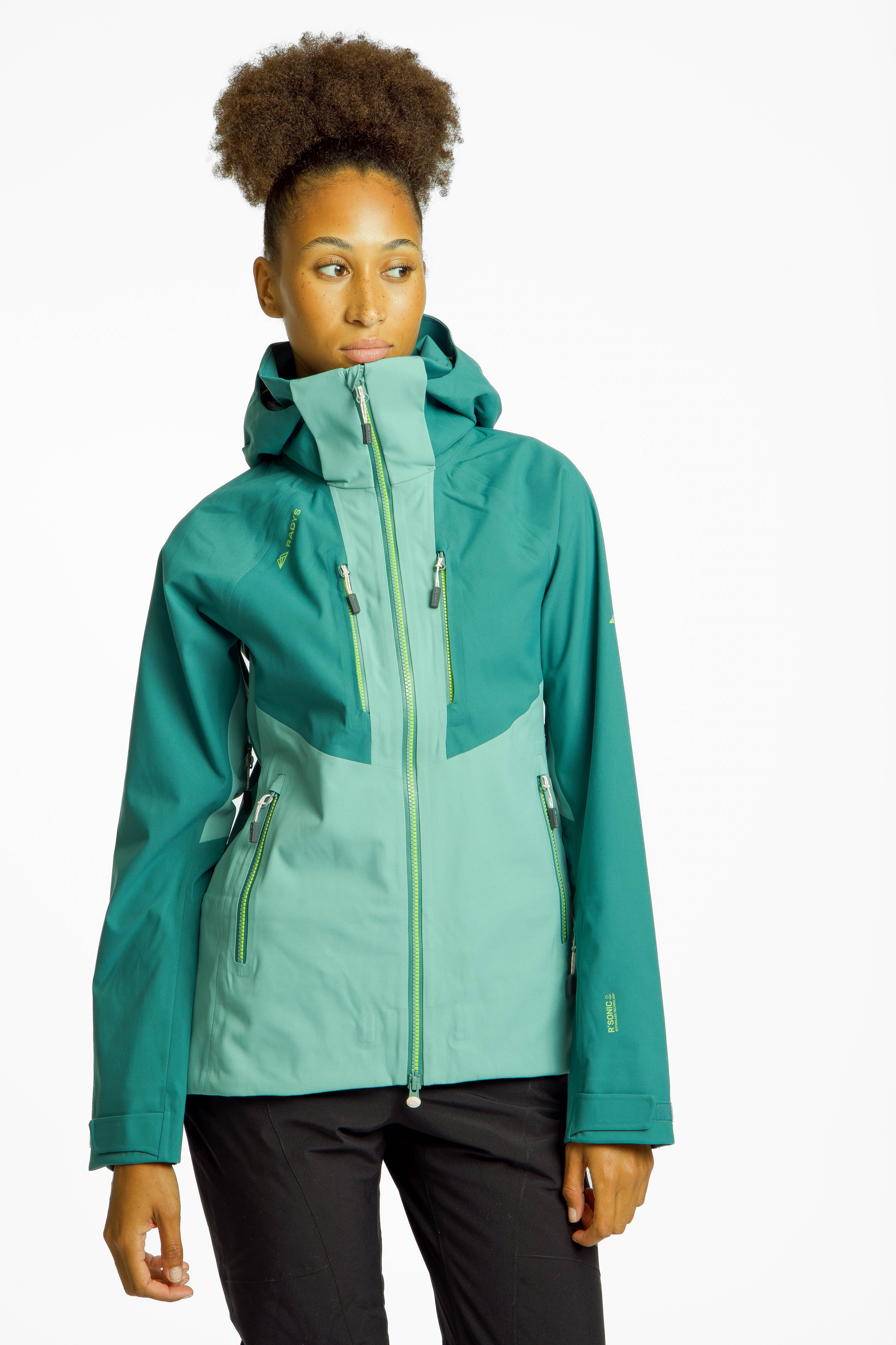 Image of RADYS R1 Tech 3L Damen Skijacke Blau, Damen, Größe: L
