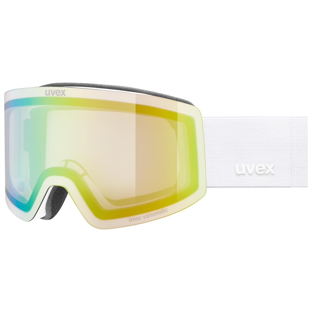 Image of uvex provoqe V Skibrille Weiss, Herren, Größe: ONE SIZE