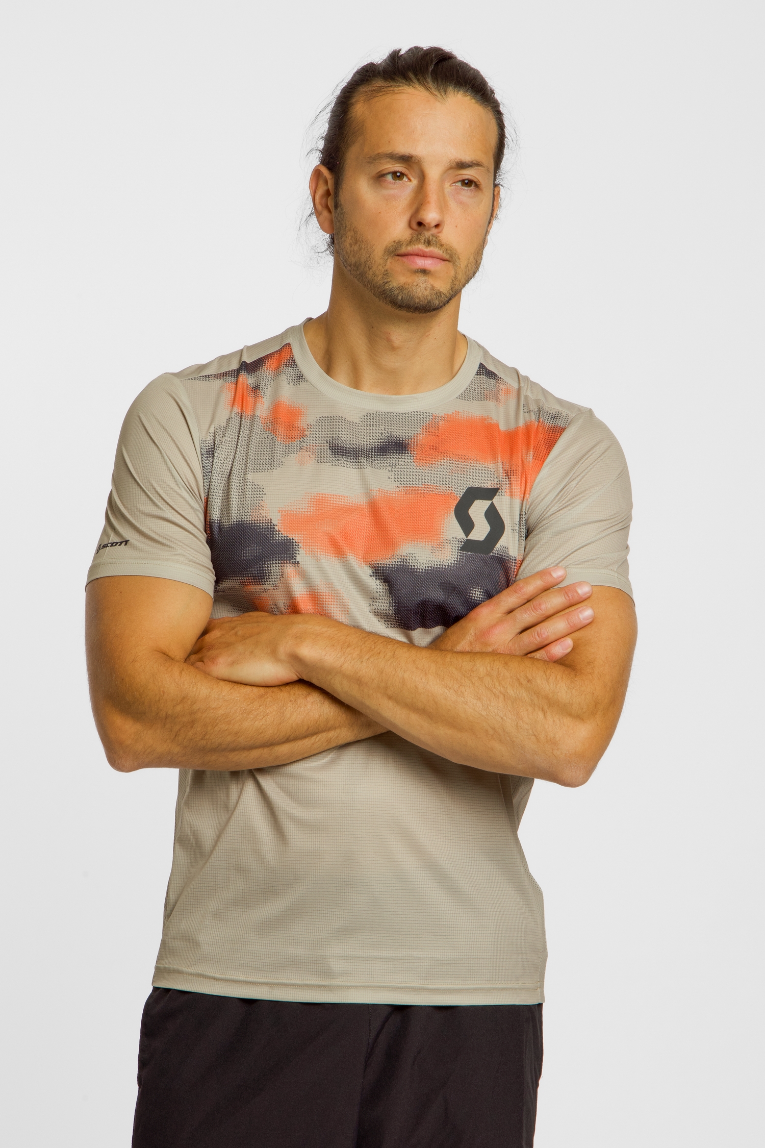 Image of SCOTT Trail Vertic Herren Biketrikot Beige, Herren, Größe: L