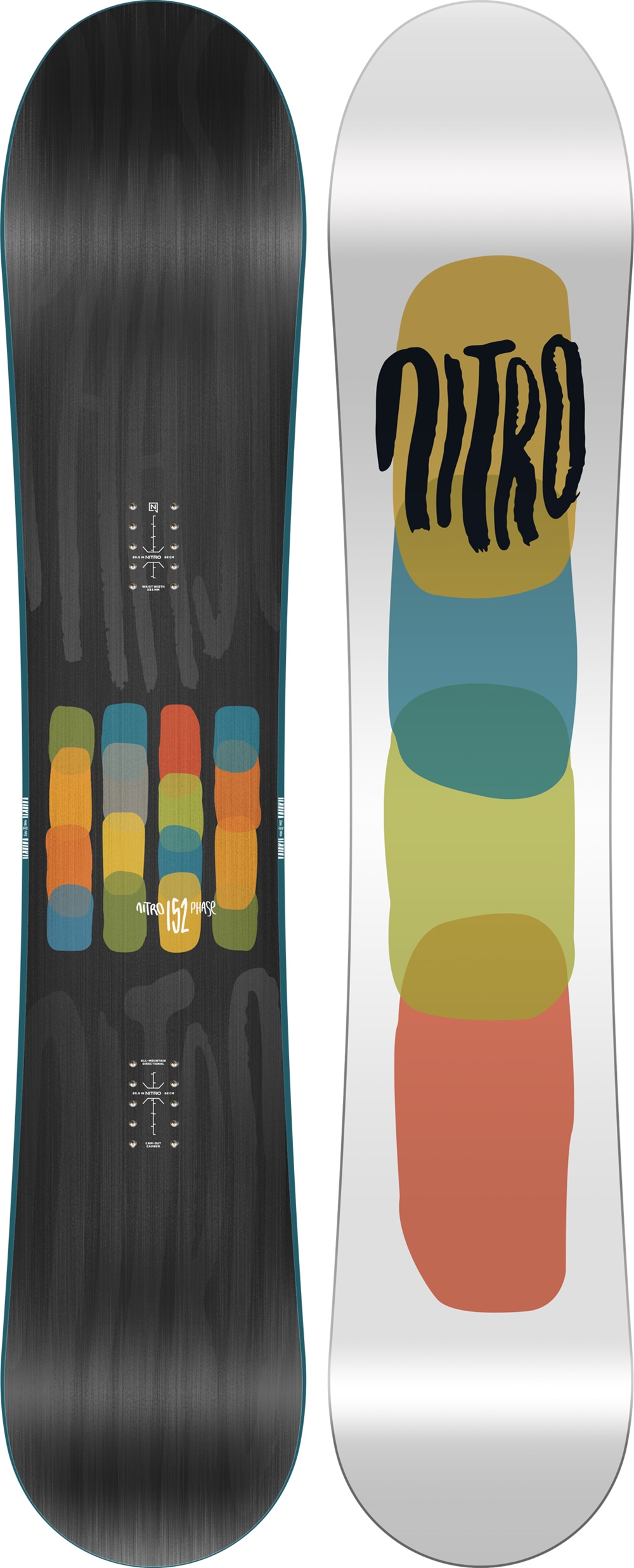 Image of Nitro Phase Snowboard 26/27 Schwarz, Herren, Größe: 155