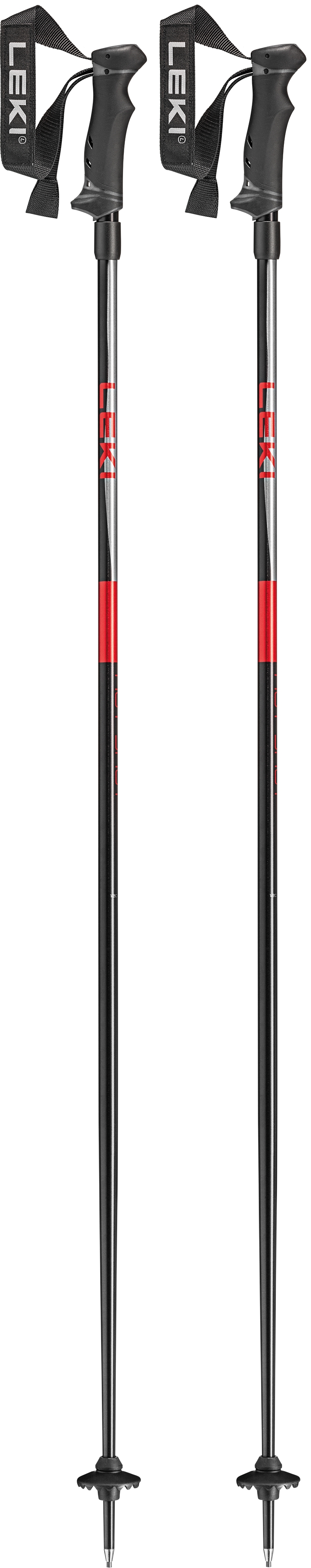 Image of LEKI Hot Shot Skistock Schwarz, Herren, Größe: 115