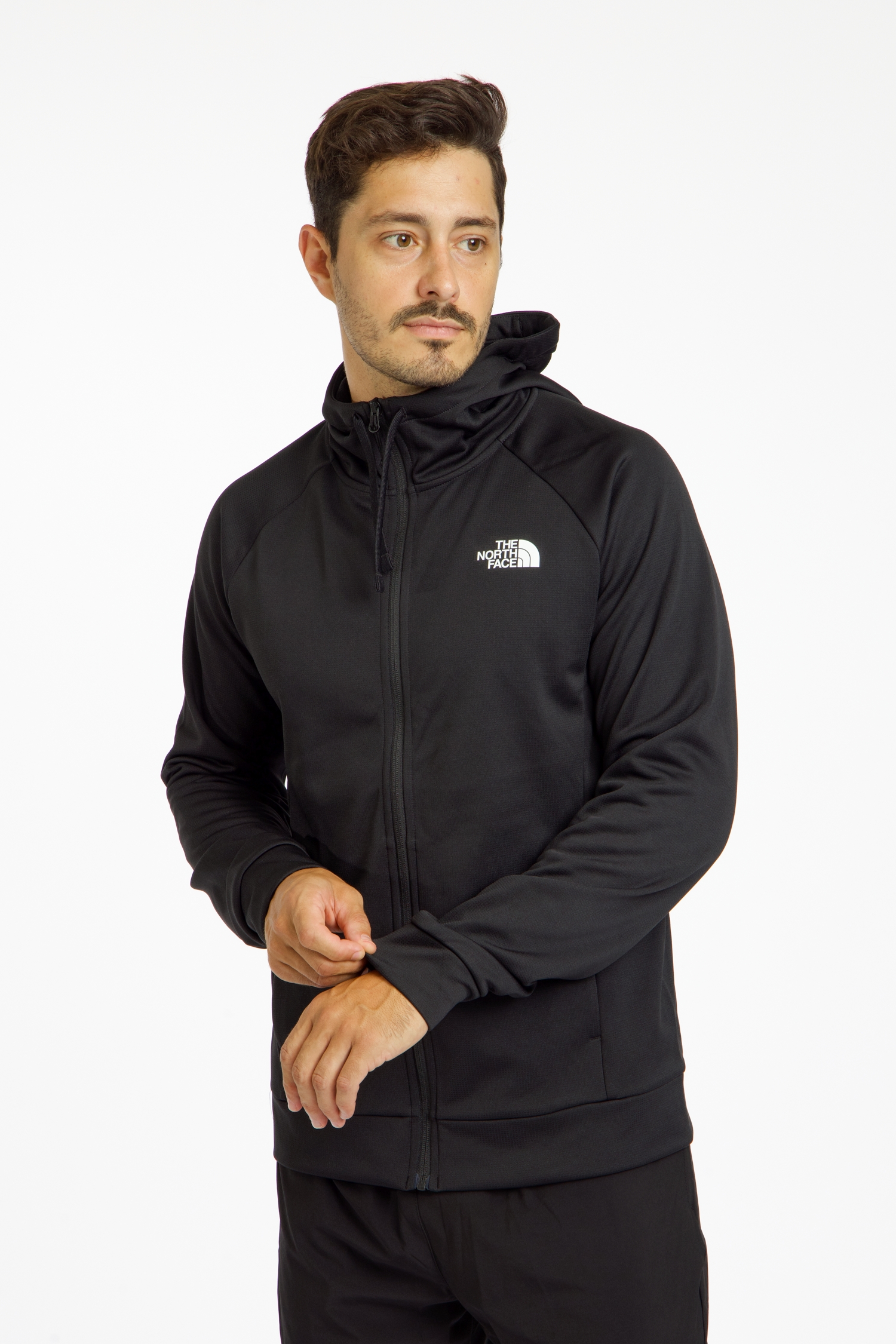 Image of The North Face Reaxion 2.0 Hooded Herren Midlayer Schwarz, Herren, Größe: L