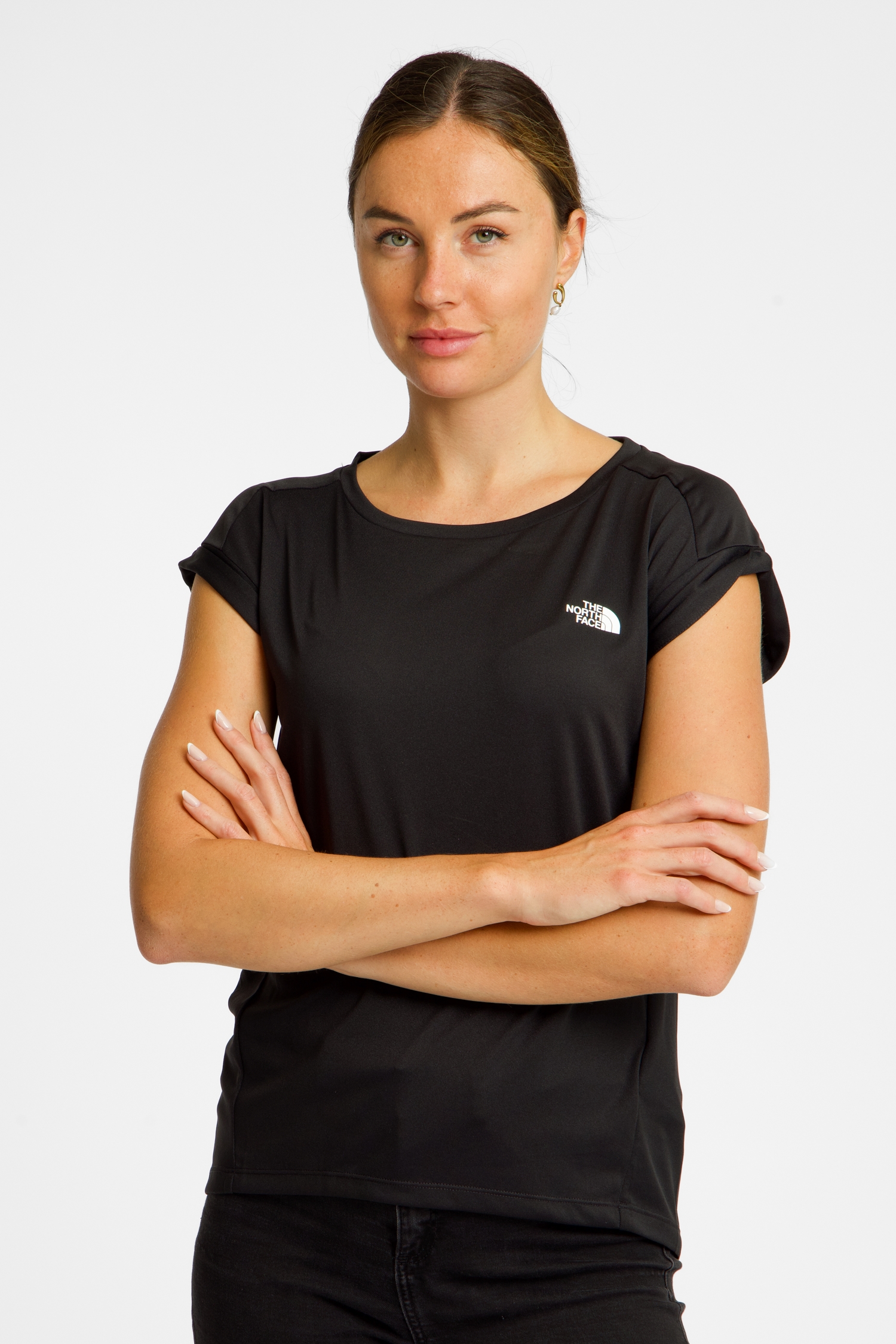Image of The North Face Tanken Damen T-Shirt Schwarz, Damen, Größe: M