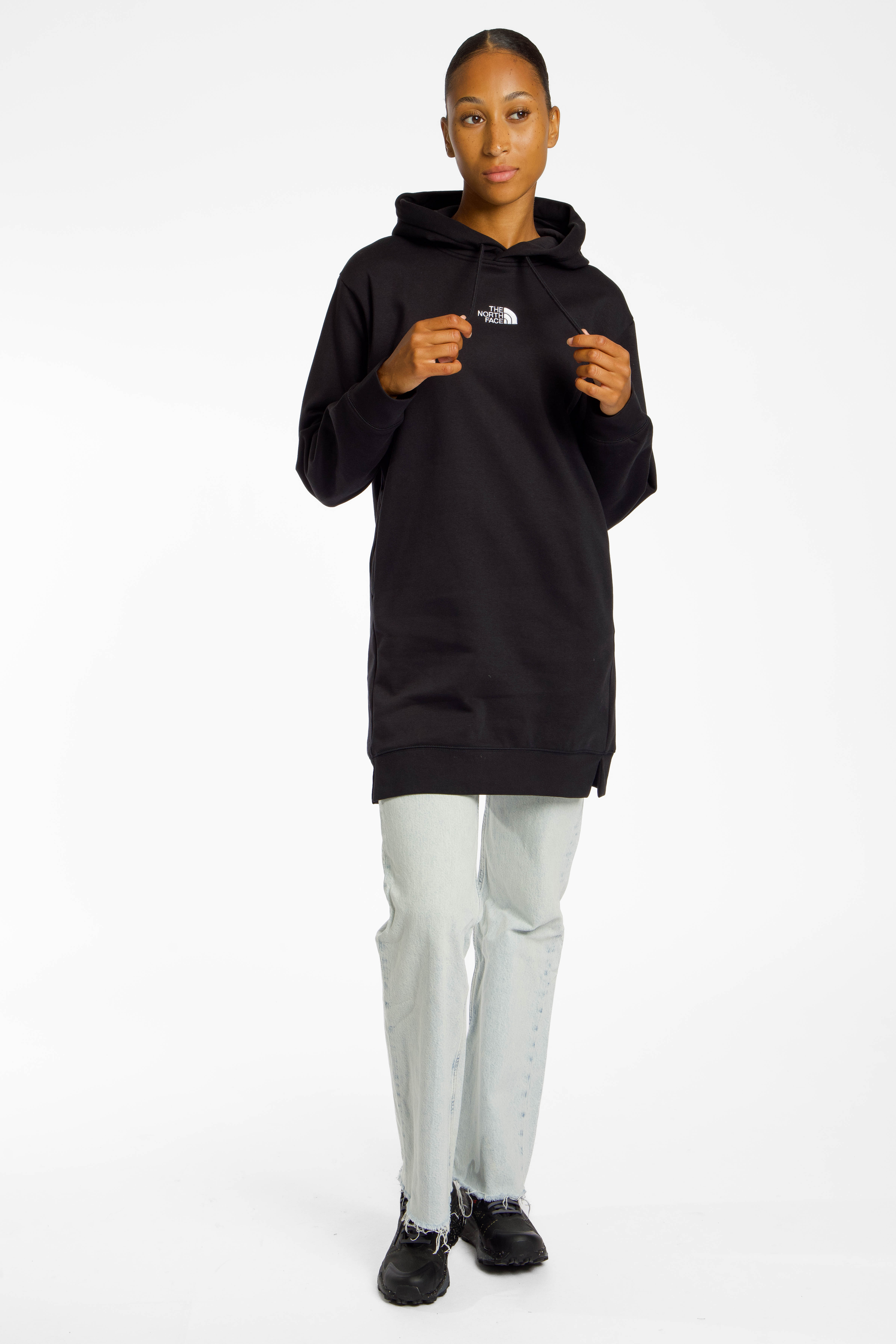 Image of The North Face Essential Damen Kleid Schwarz, Damen, Größe: M