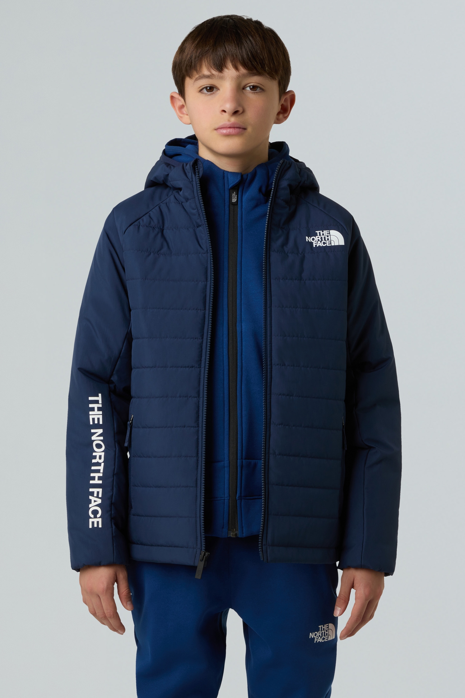 Image of The North Face Never Stop Kinder Outdoorjacke Dunkelblau, , Größe: L