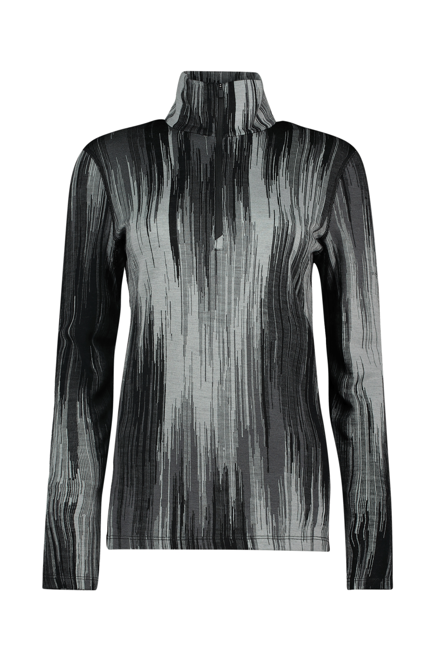 Image of icebreaker Merino 260 Vertex Peak Damen Thermo Longsleeve Schwarz, Damen, Größe: L