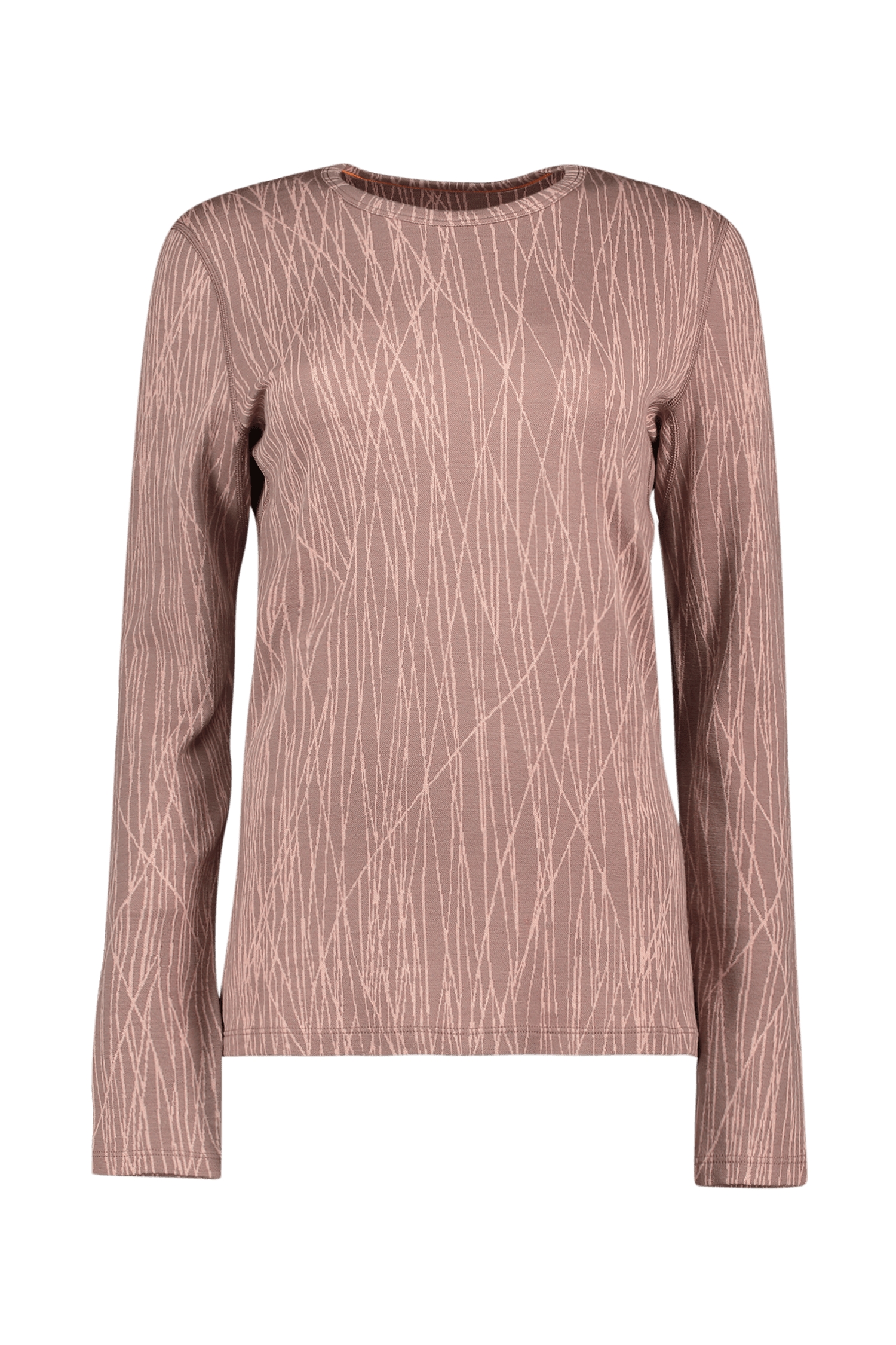 Image of icebreaker Merino 260 Vertex Delta Lines Damen Thermo Longsleeve Pink, Damen, Größe: S