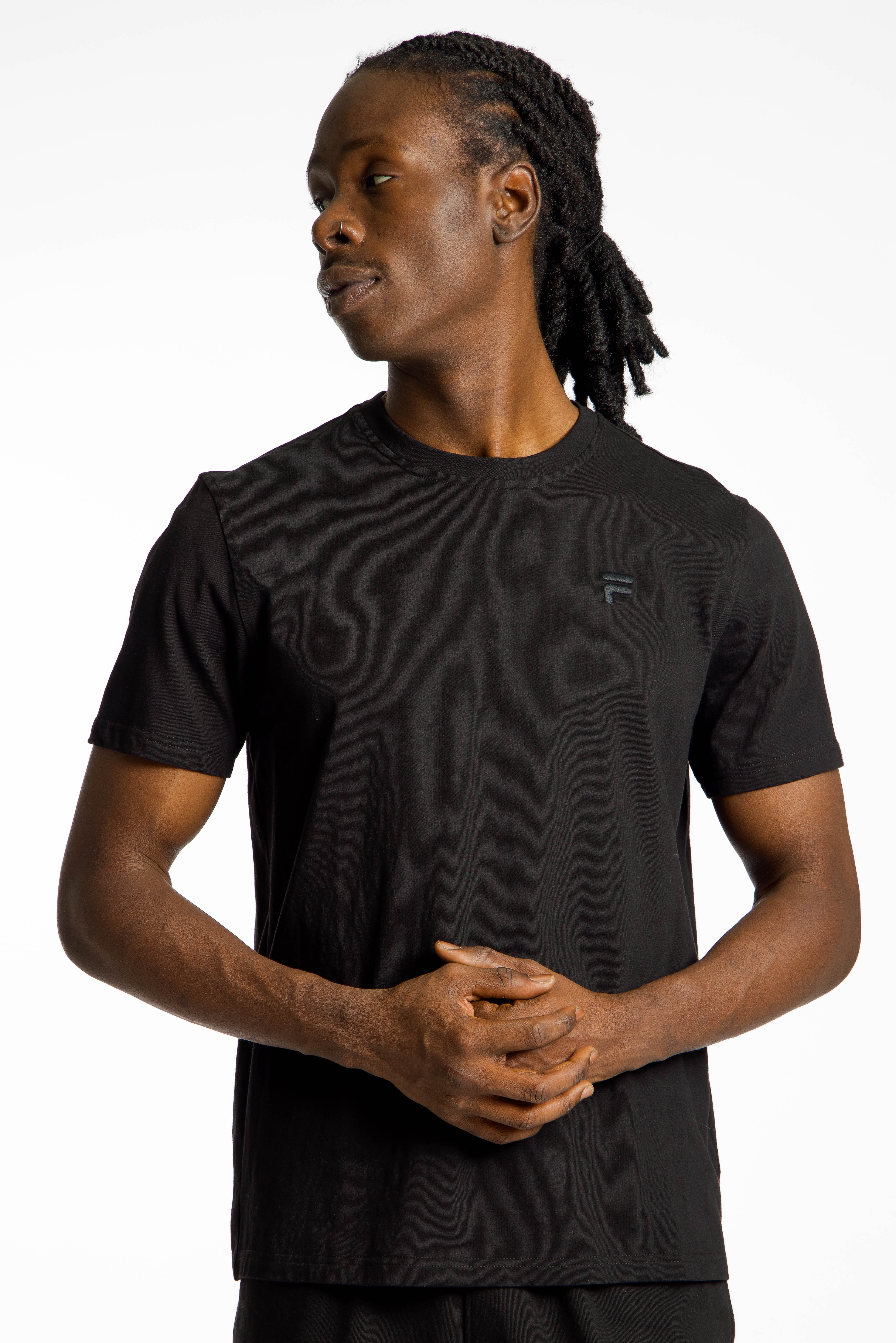 Image of FILA Orion Herren T-Shirt Schwarz, Herren, Größe: L