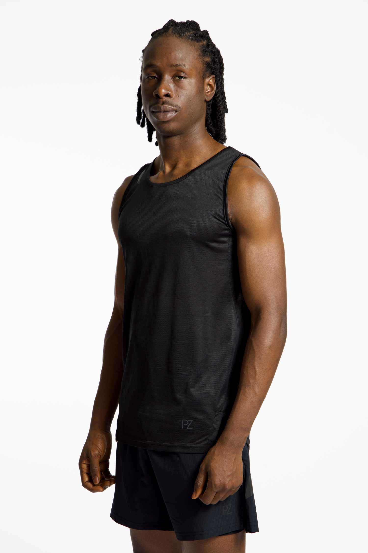 Image of POWERZONE Herren Tanktop Schwarz, Herren, Größe: L