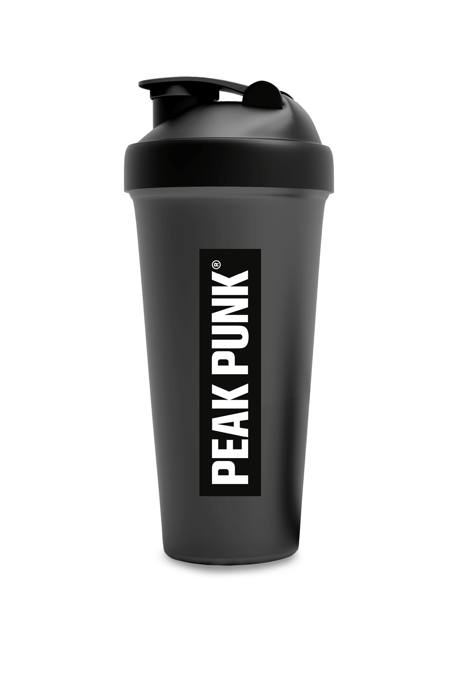 Image of Peak Punk Biobased Protein 600 ml Shaker Schwarz, Herren, Größe: 0