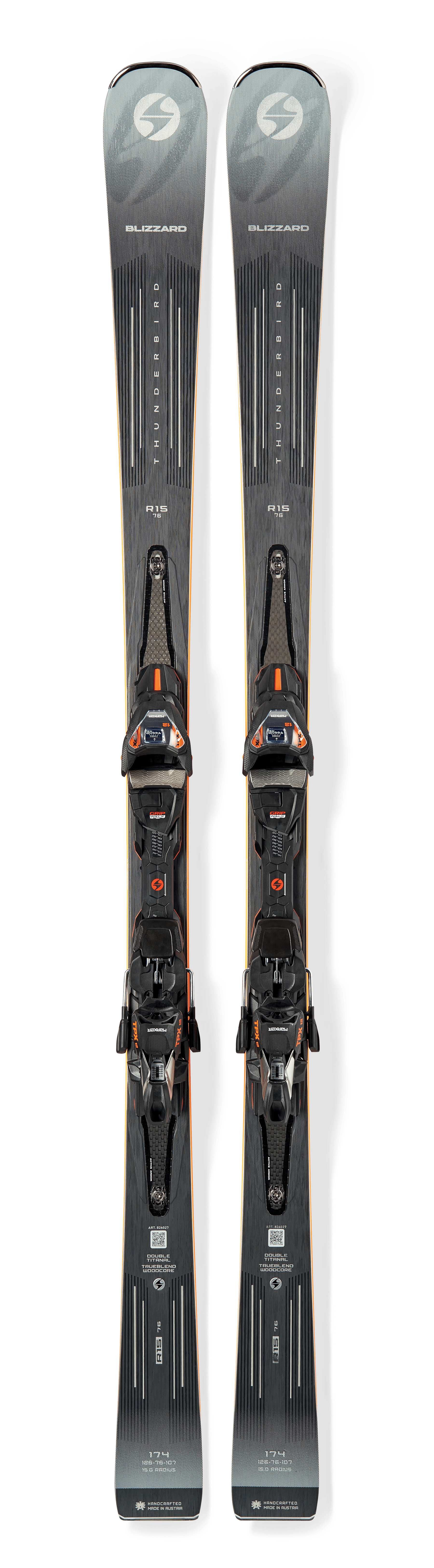 Image of Blizzard Thunderbird R15-76 Ski Set 25/26 Grau, Herren, Größe: 158