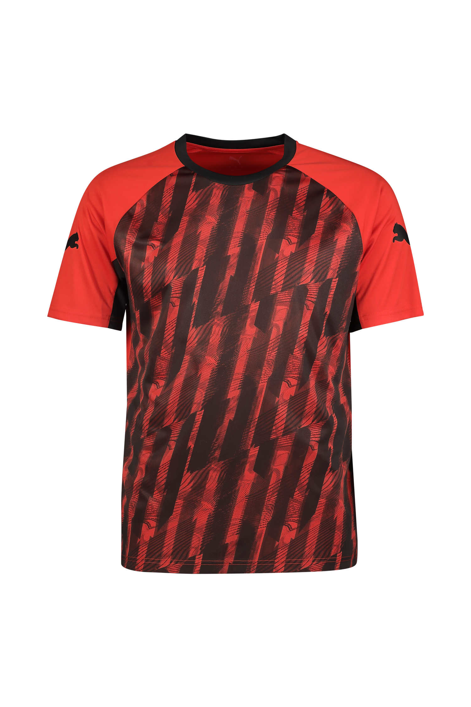 Image of PUMA individualLIGA Graphic Herren T-Shirt Rot, Herren, Größe: L