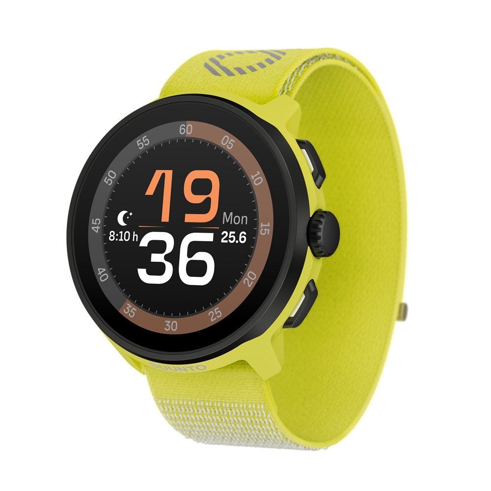 Image of Suunto Run Sportuhr Gelb, Herren, Größe: 0